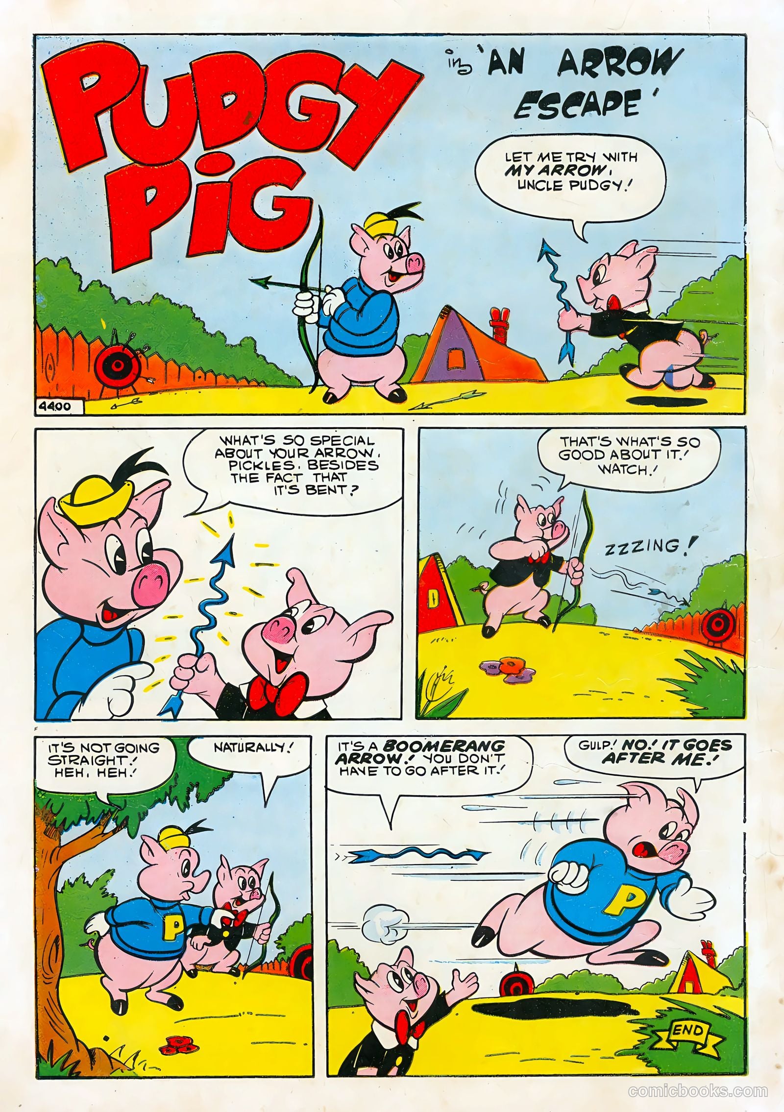 Pudgy Pig #1 — page 36 of 36