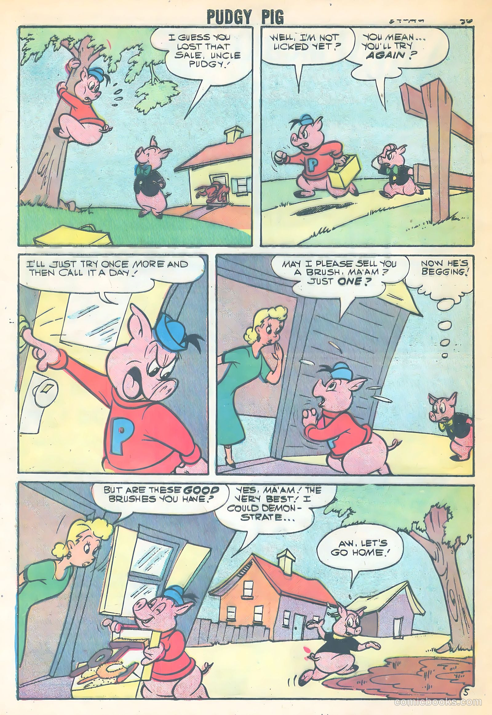 Pudgy Pig #2 — page 32 of 36