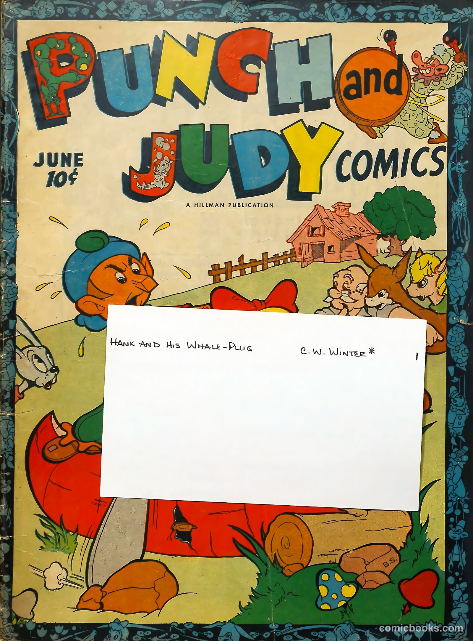 Punch and Judy Comics #11 — page 54 of 54