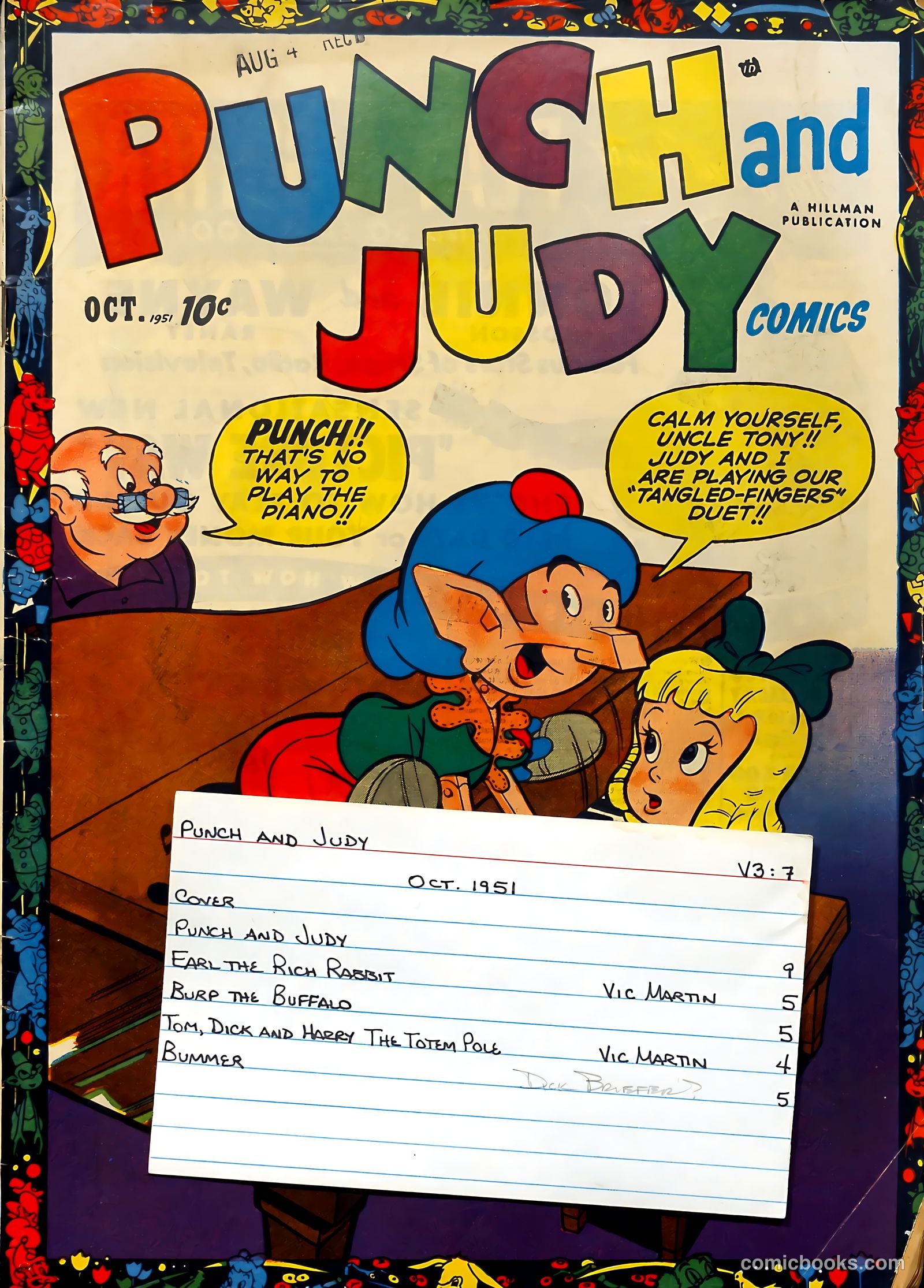 Punch and Judy Comics #7 — page 37 of 37