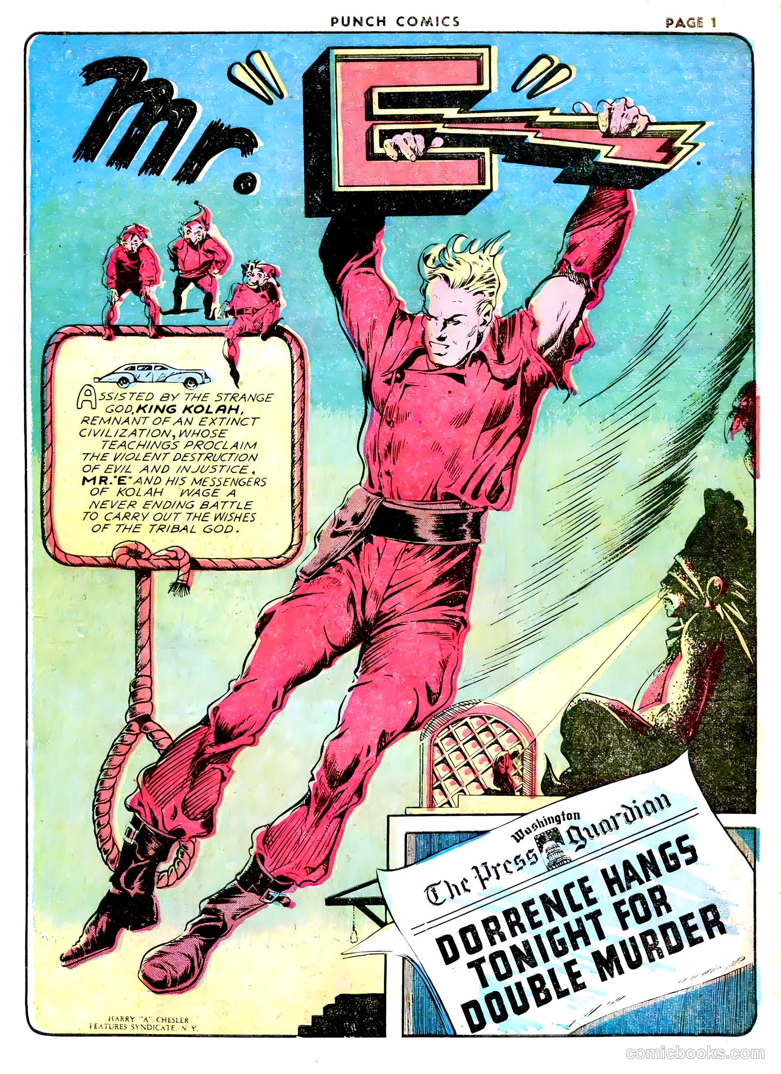 Punch Comics #1 — page 3 of 68