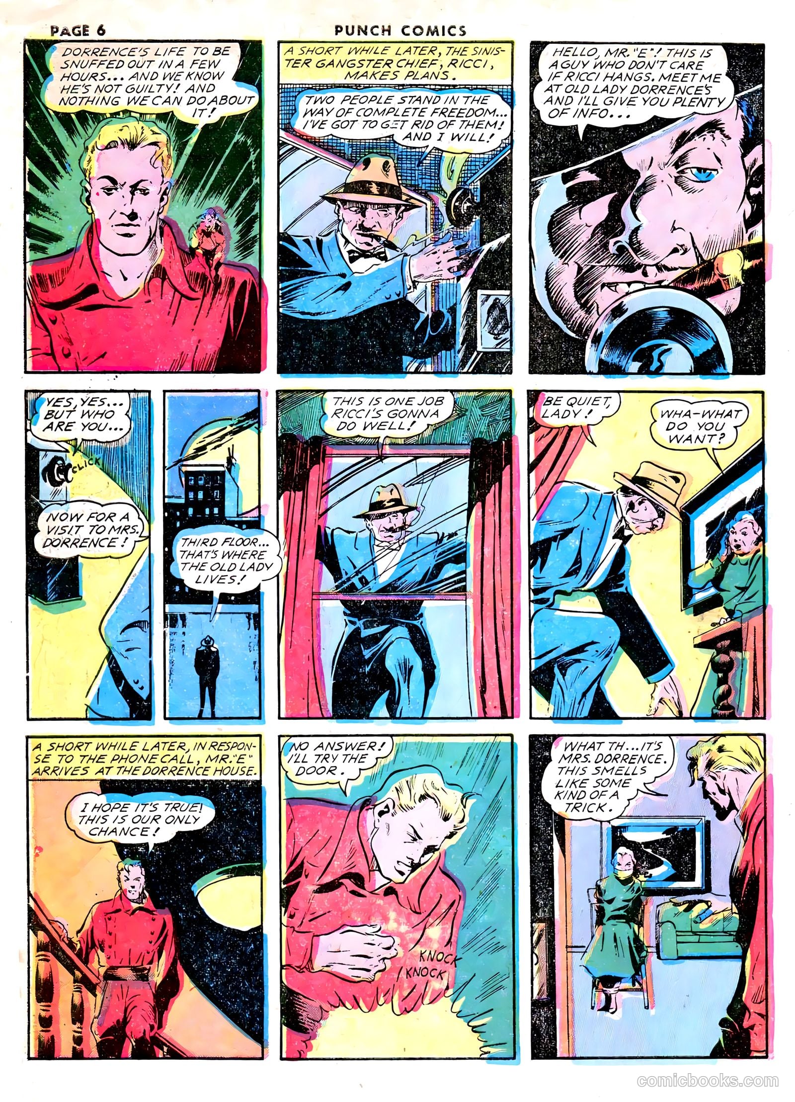 Punch Comics #1 — page 8 of 68