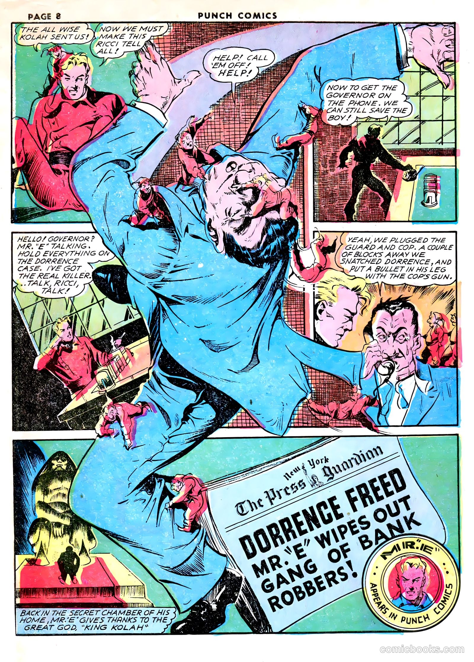 Punch Comics #1 — page 10 of 68