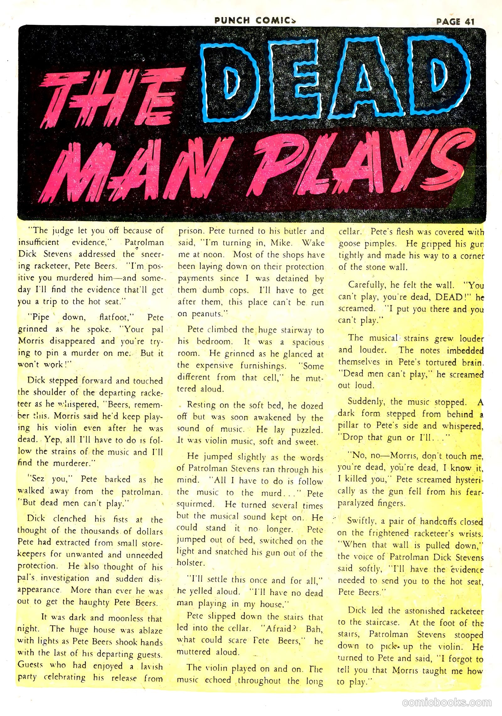 Punch Comics #1 — page 43 of 68
