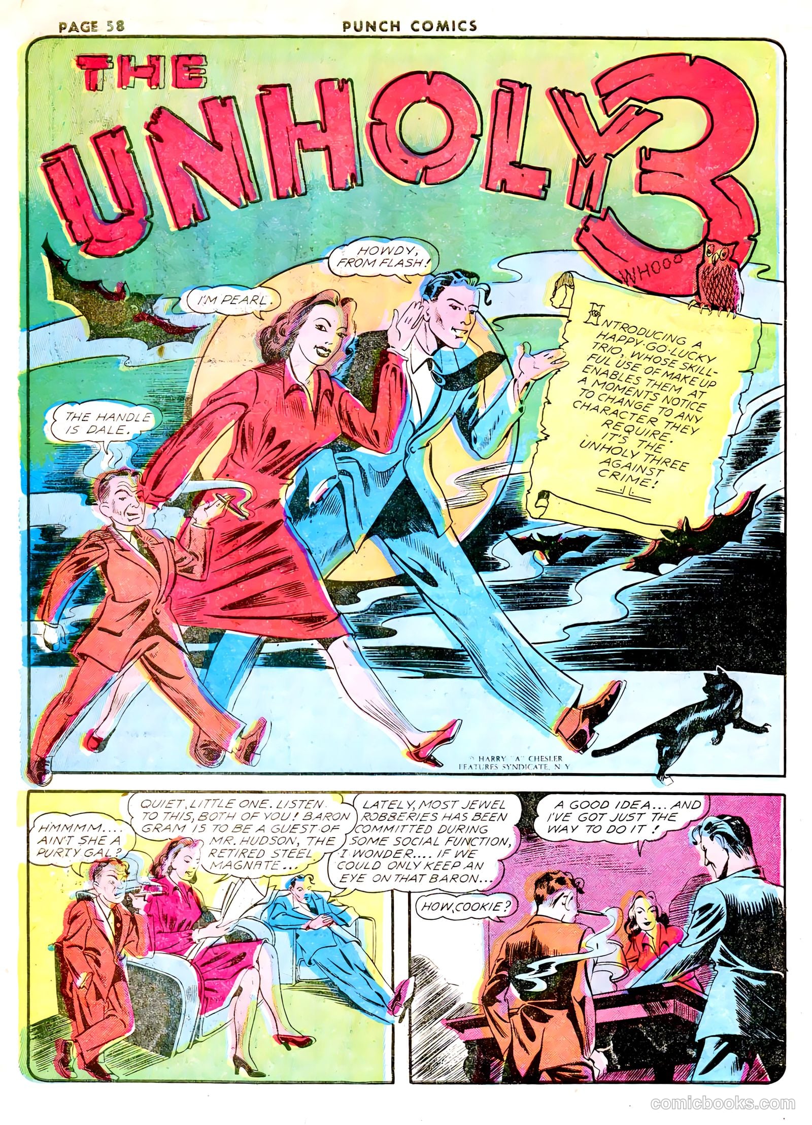 Punch Comics #1 — page 60 of 68