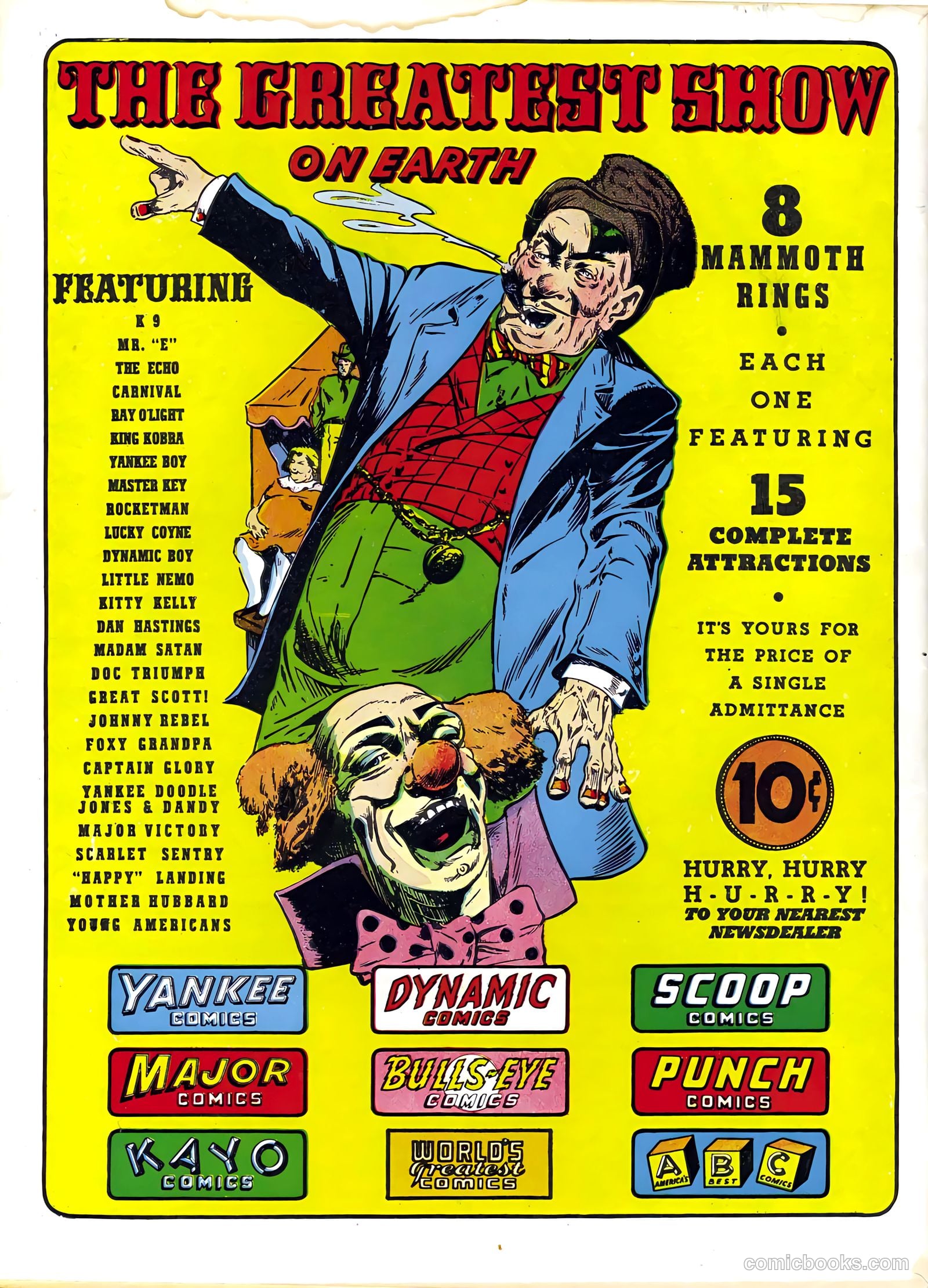 Punch Comics #1 — page 68 of 68