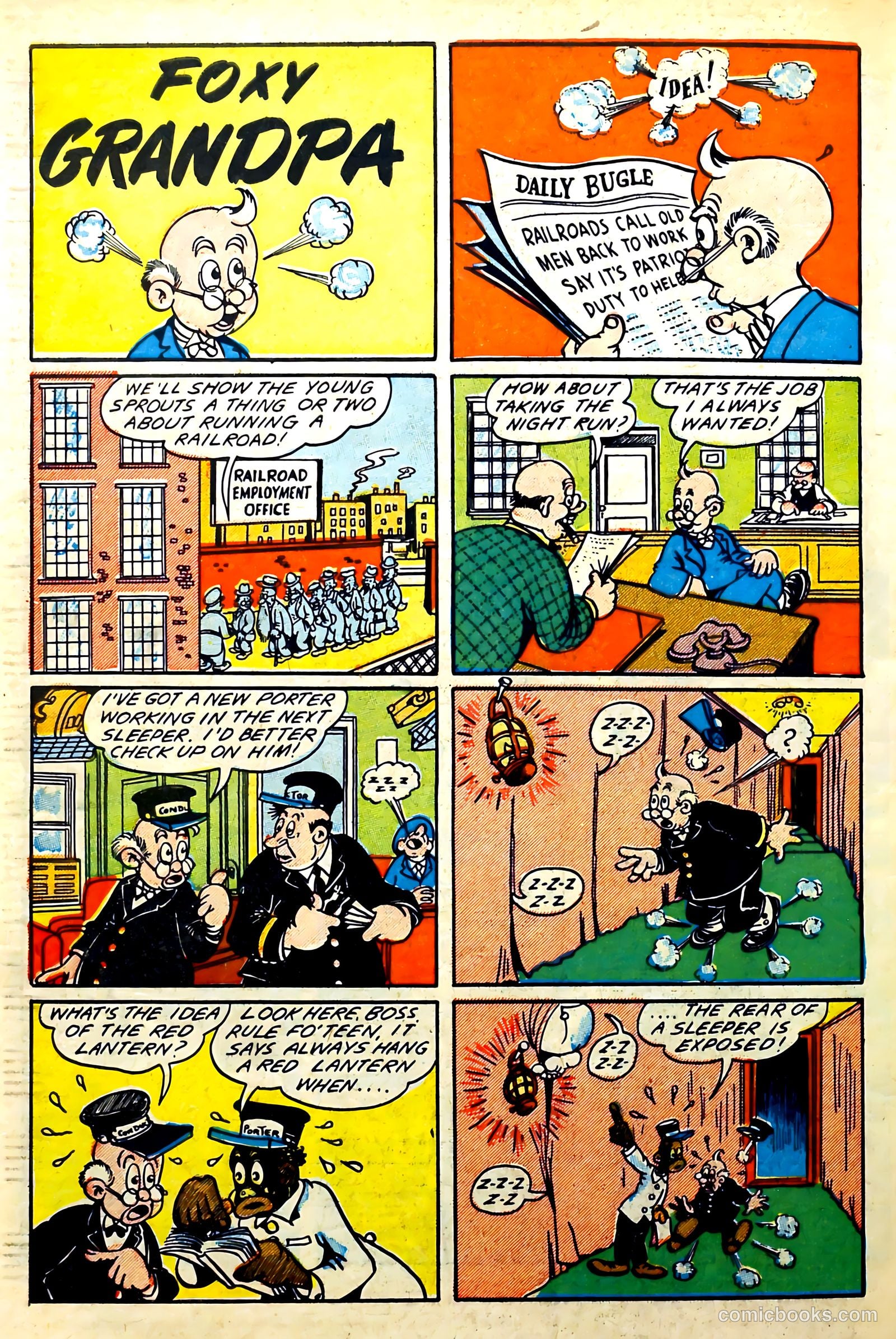 Punch Comics #12 — page 50 of 52