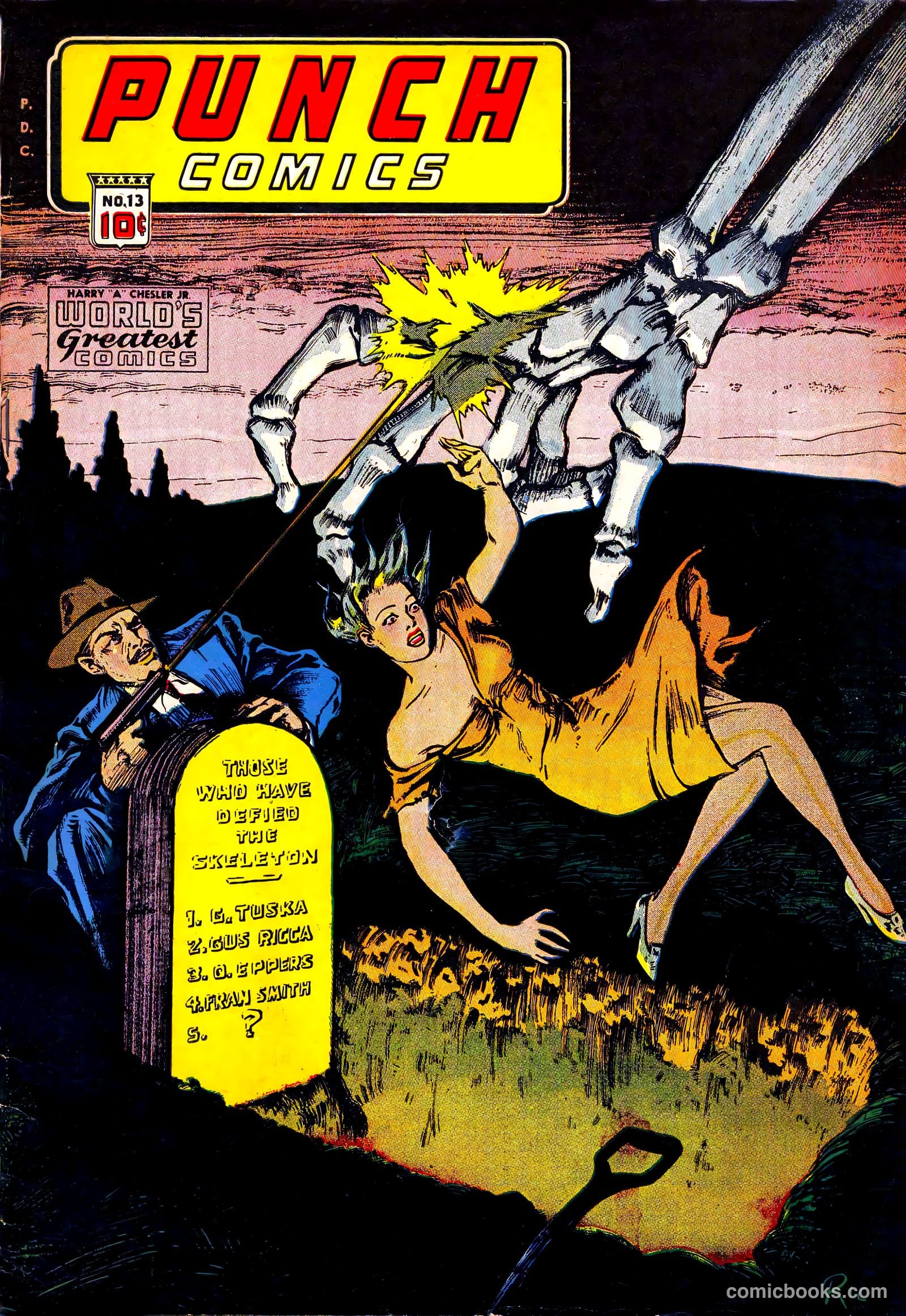 Punch Comics #13 — page 1 of 52