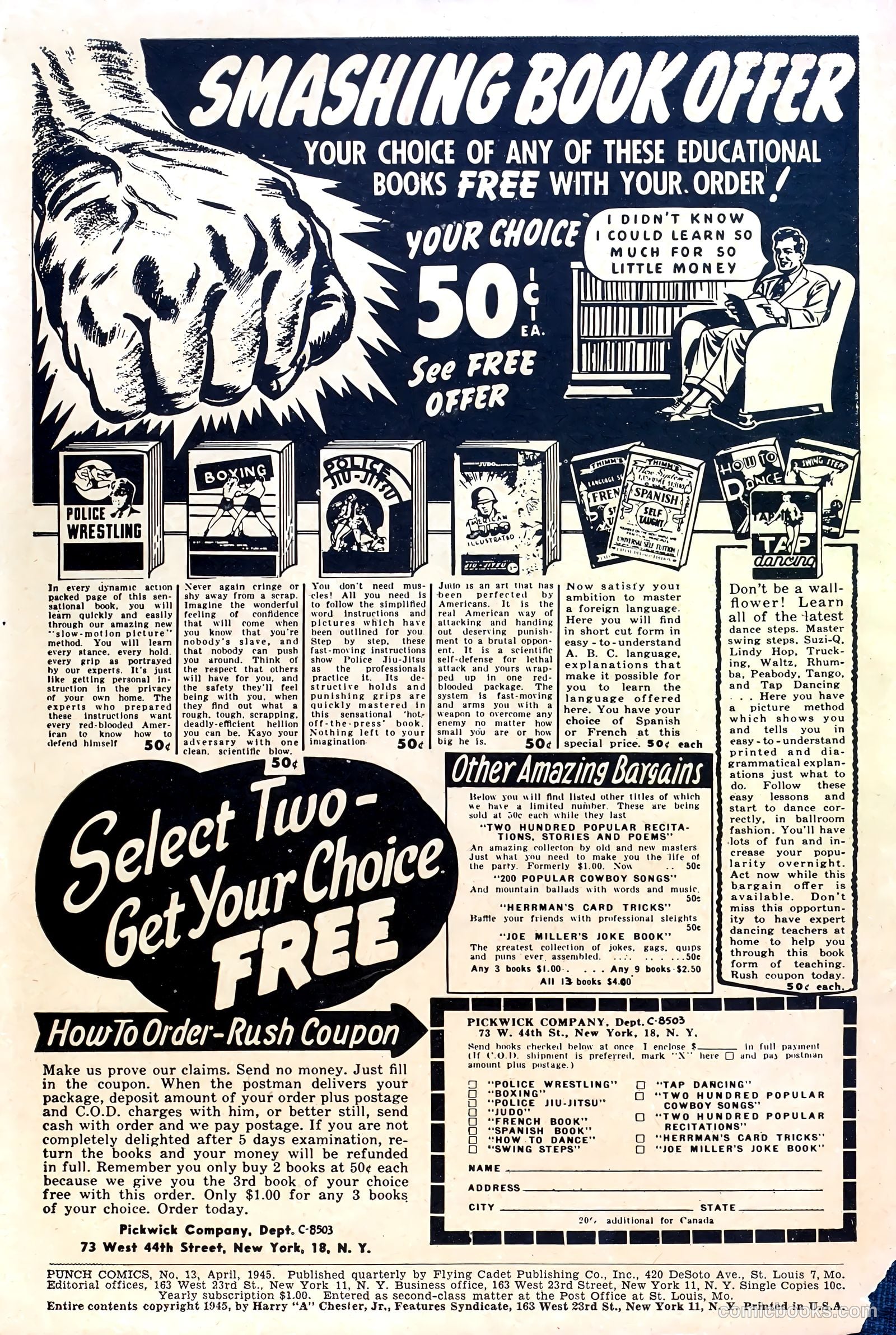 Punch Comics #13 — page 2 of 52