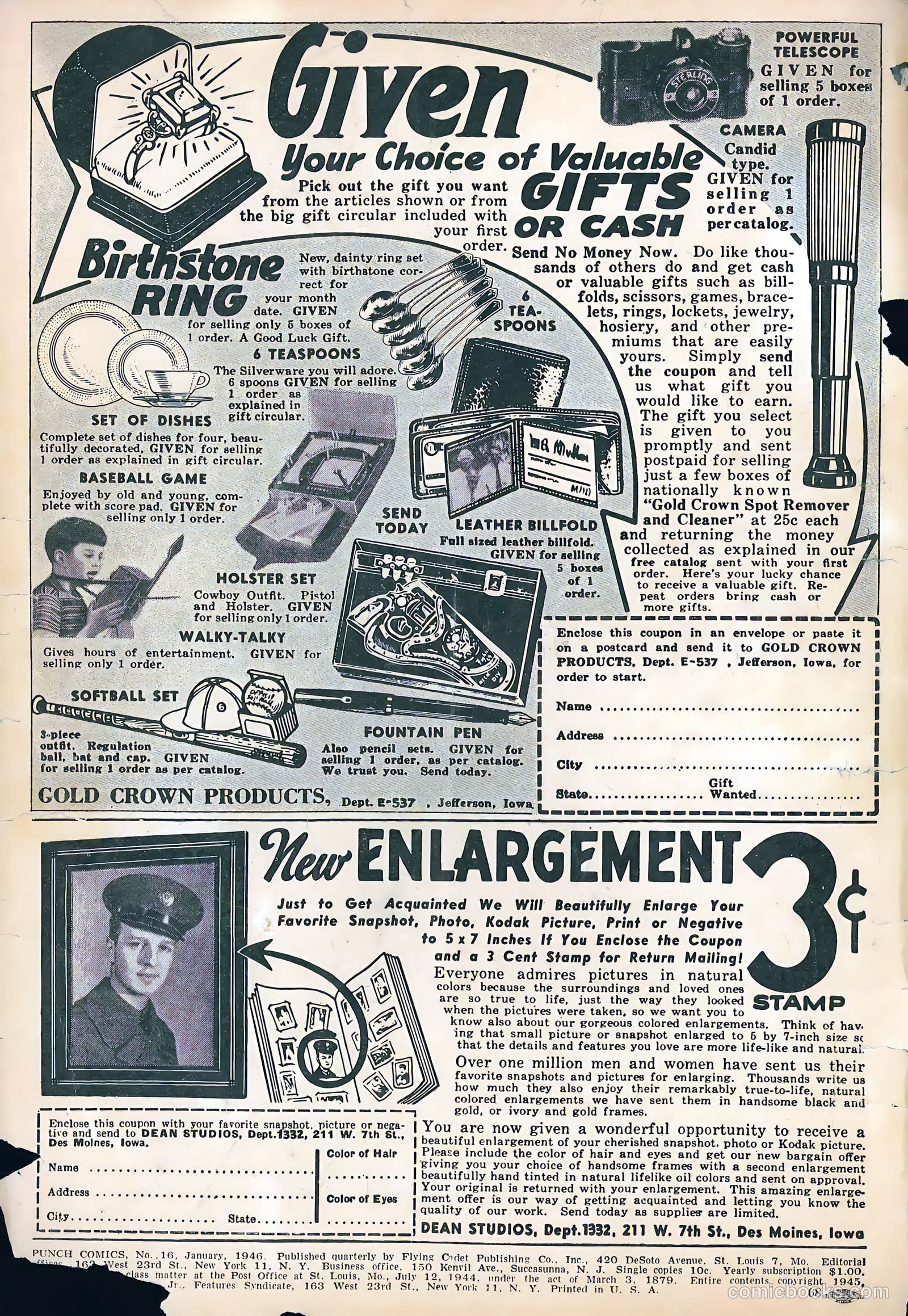 Punch Comics #16 — page 2 of 36