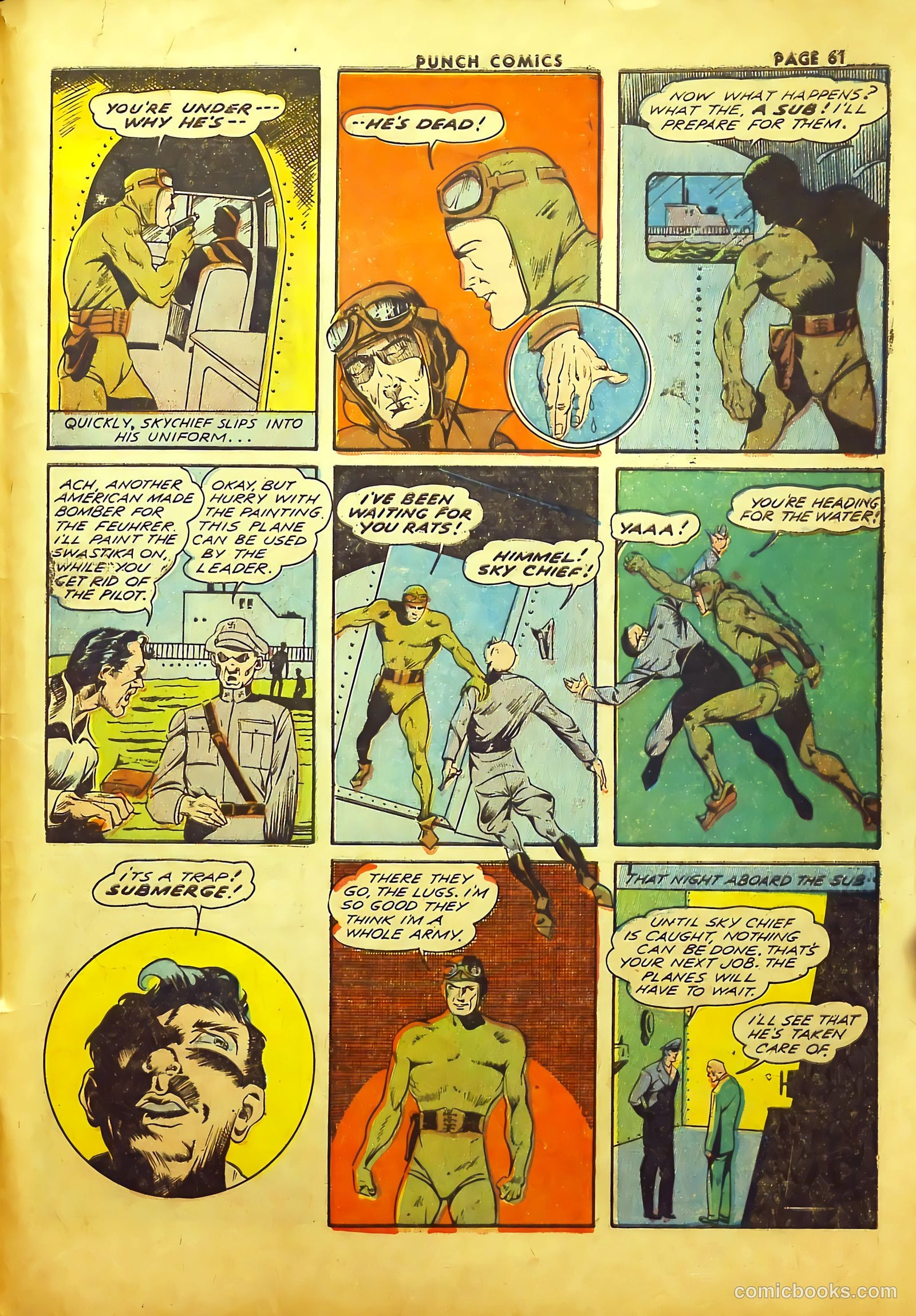 Punch Comics #2 — page 64 of 69