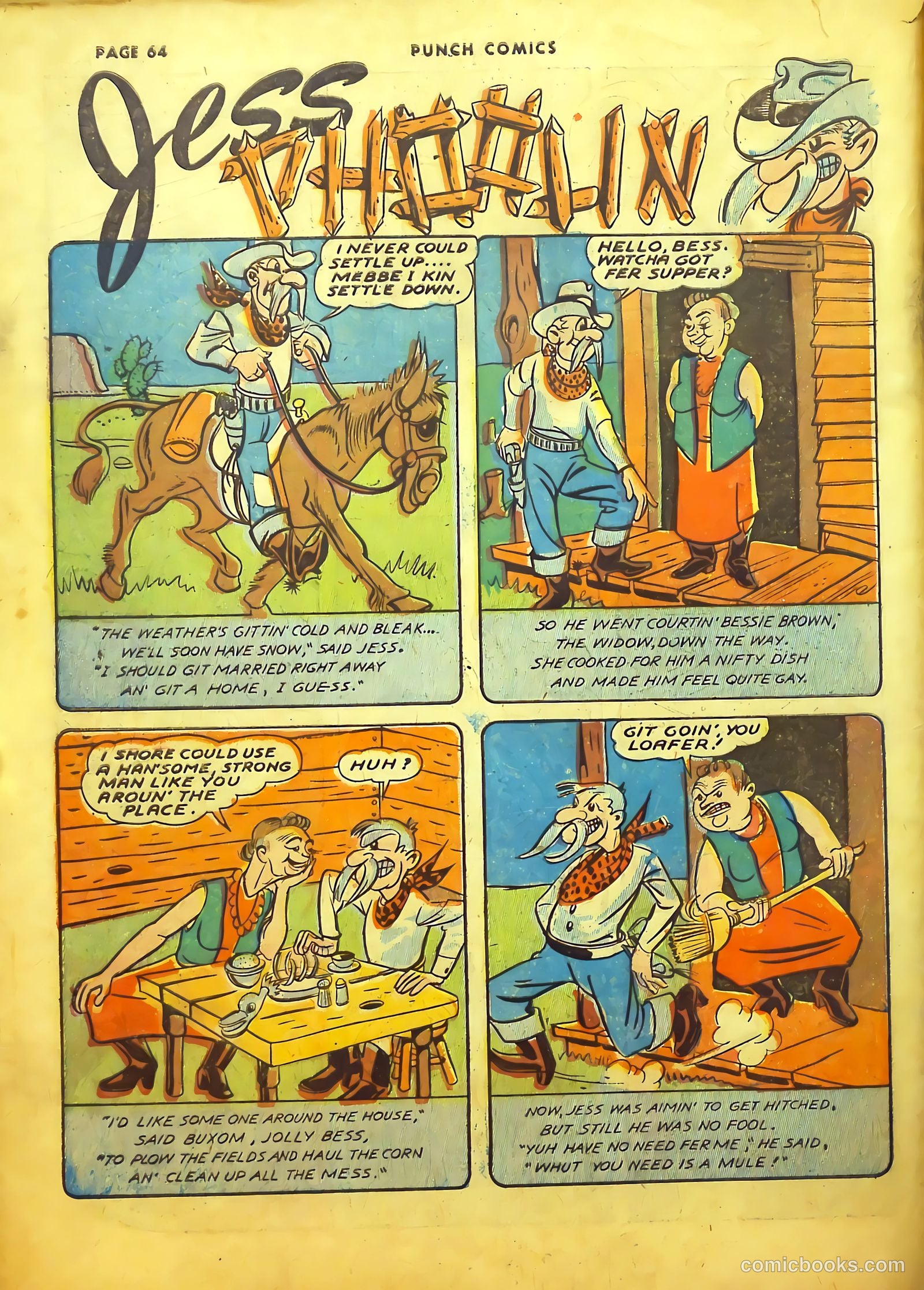 Punch Comics #2 — page 67 of 69