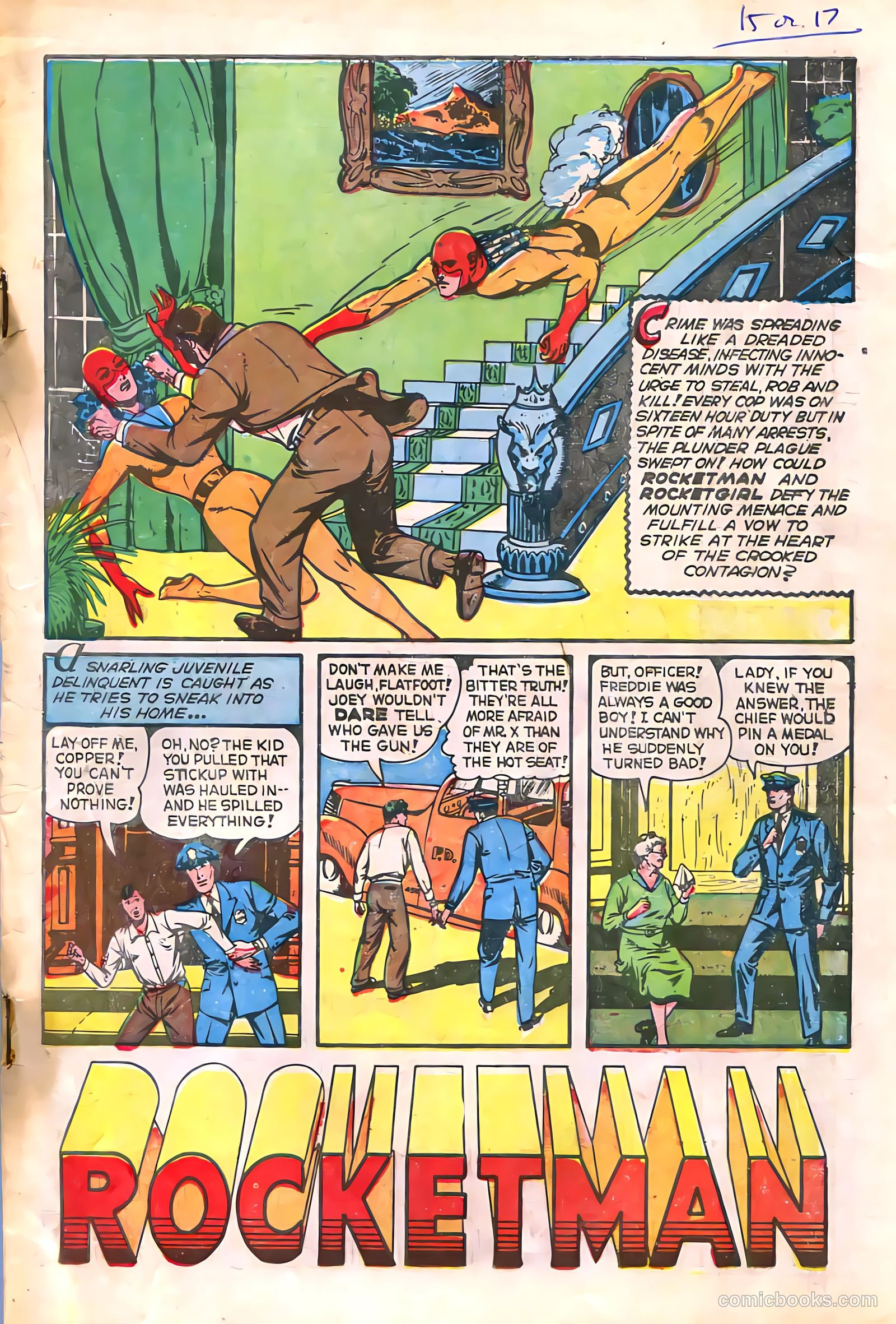 Punch Comics #20 — page 2 of 50