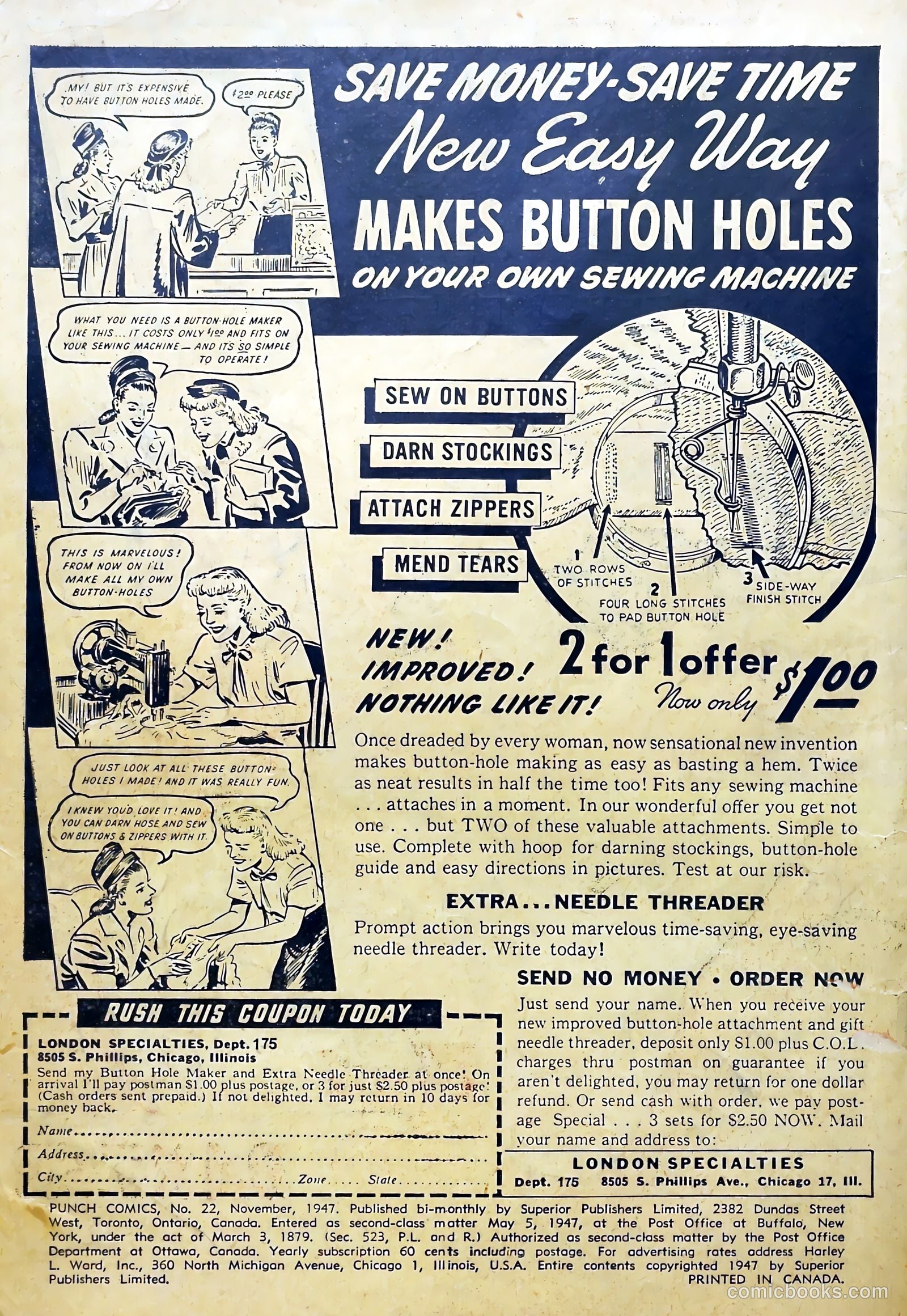 Punch Comics #22 — page 2 of 68