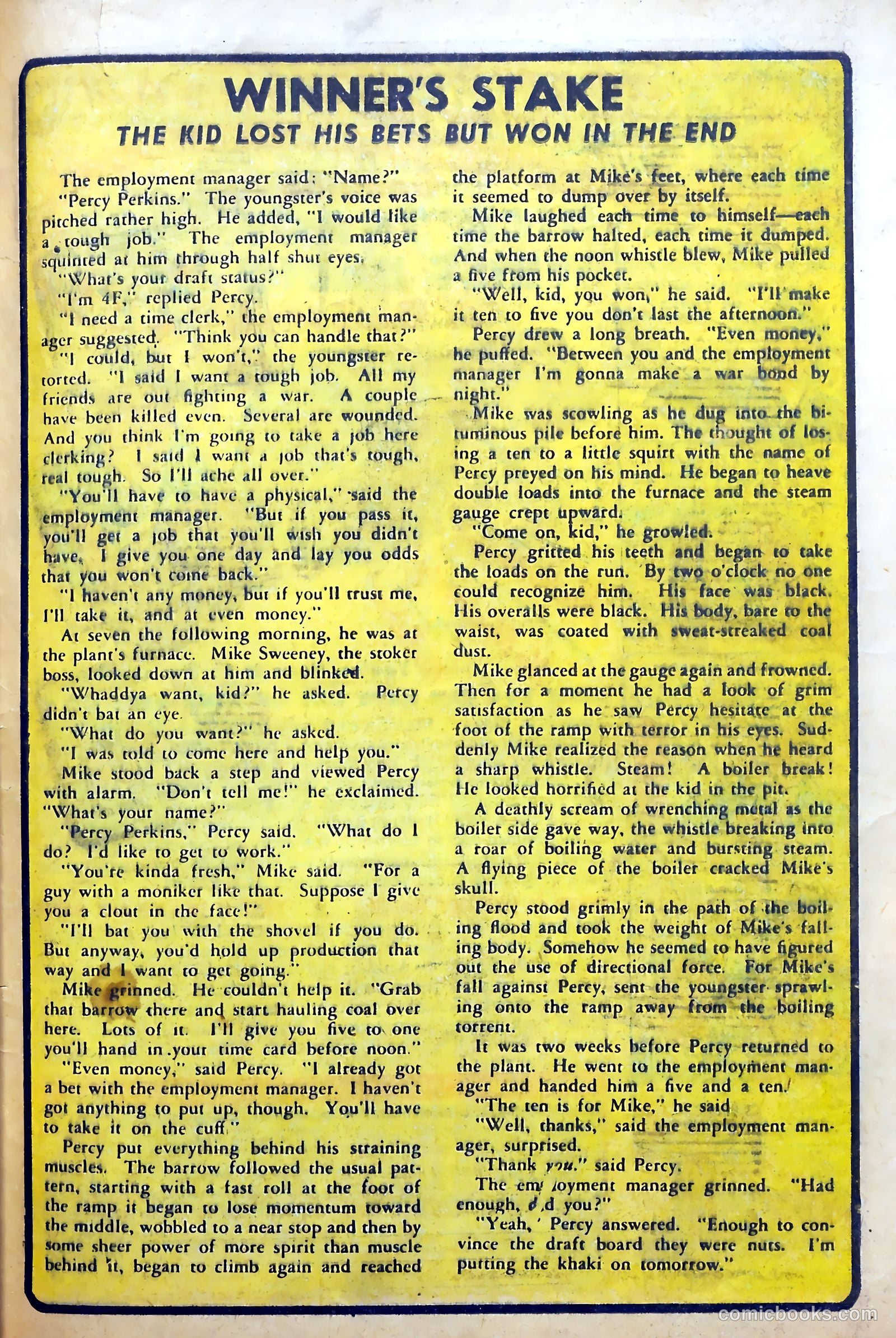 Punch Comics #22 — page 65 of 68