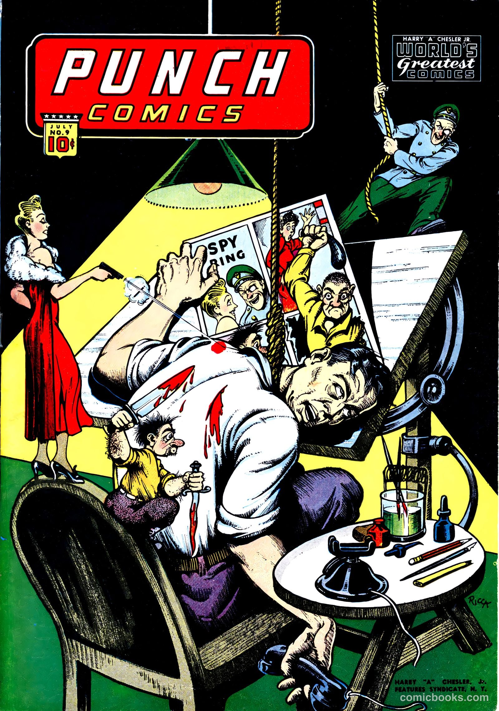 Punch Comics #9 — page 1 of 52
