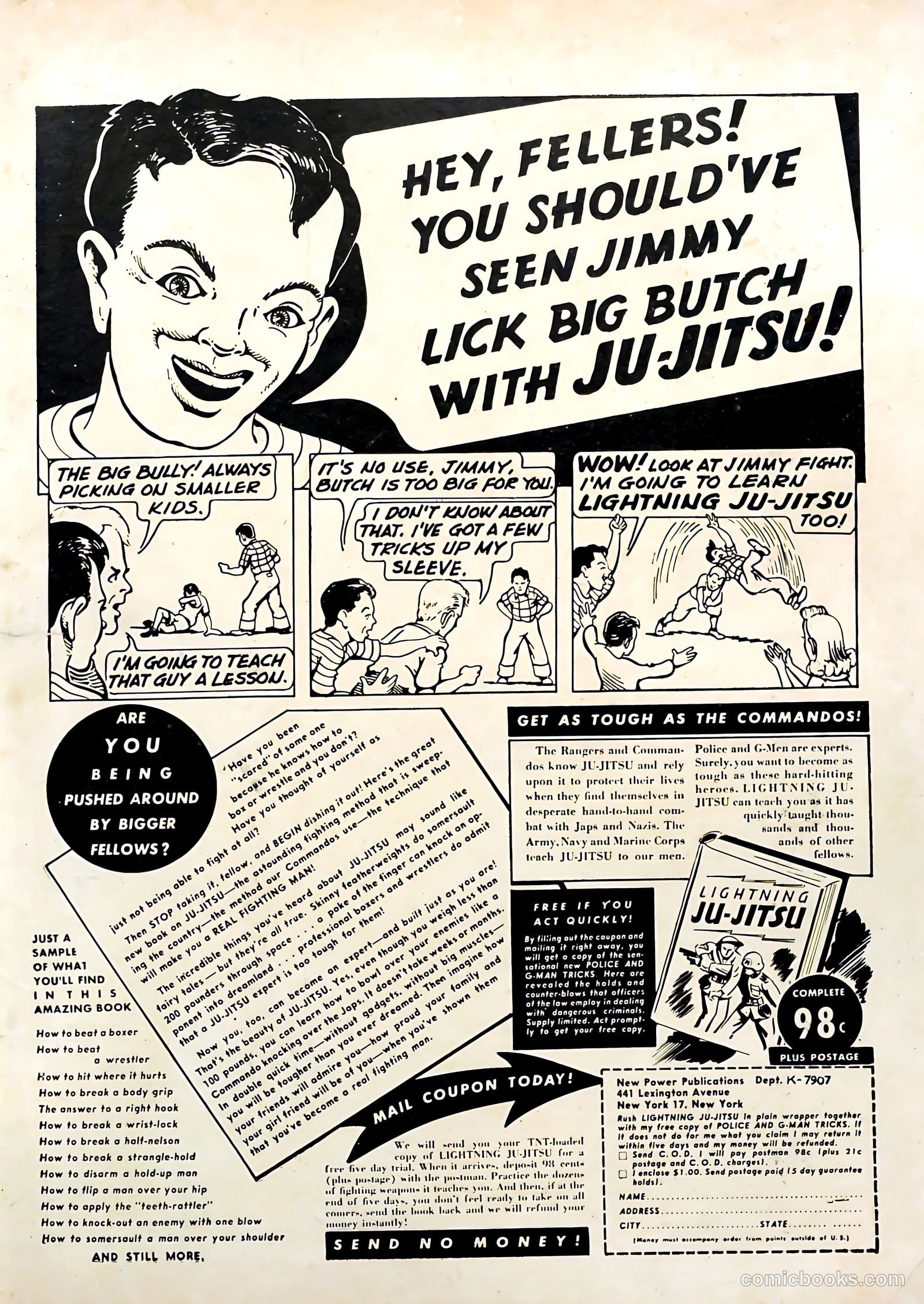 Punch Comics #9 — page 51 of 52