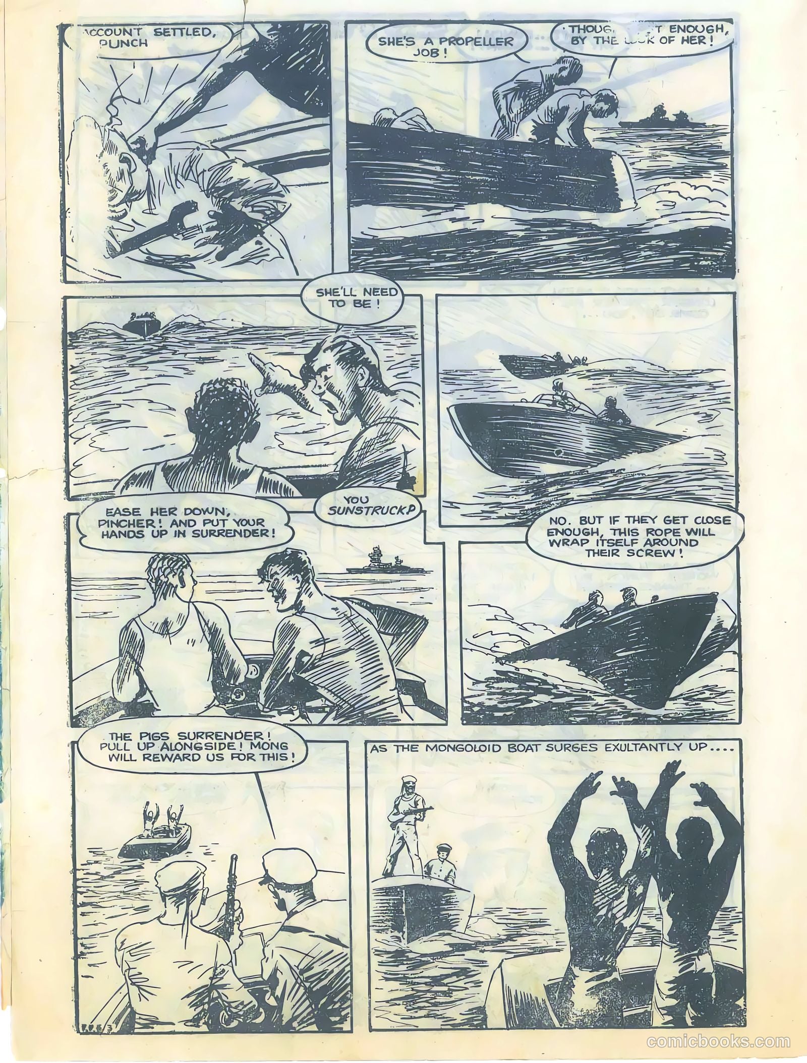 "Punch" Perkins of the Fighting Fleet #5 — page 4 of 20