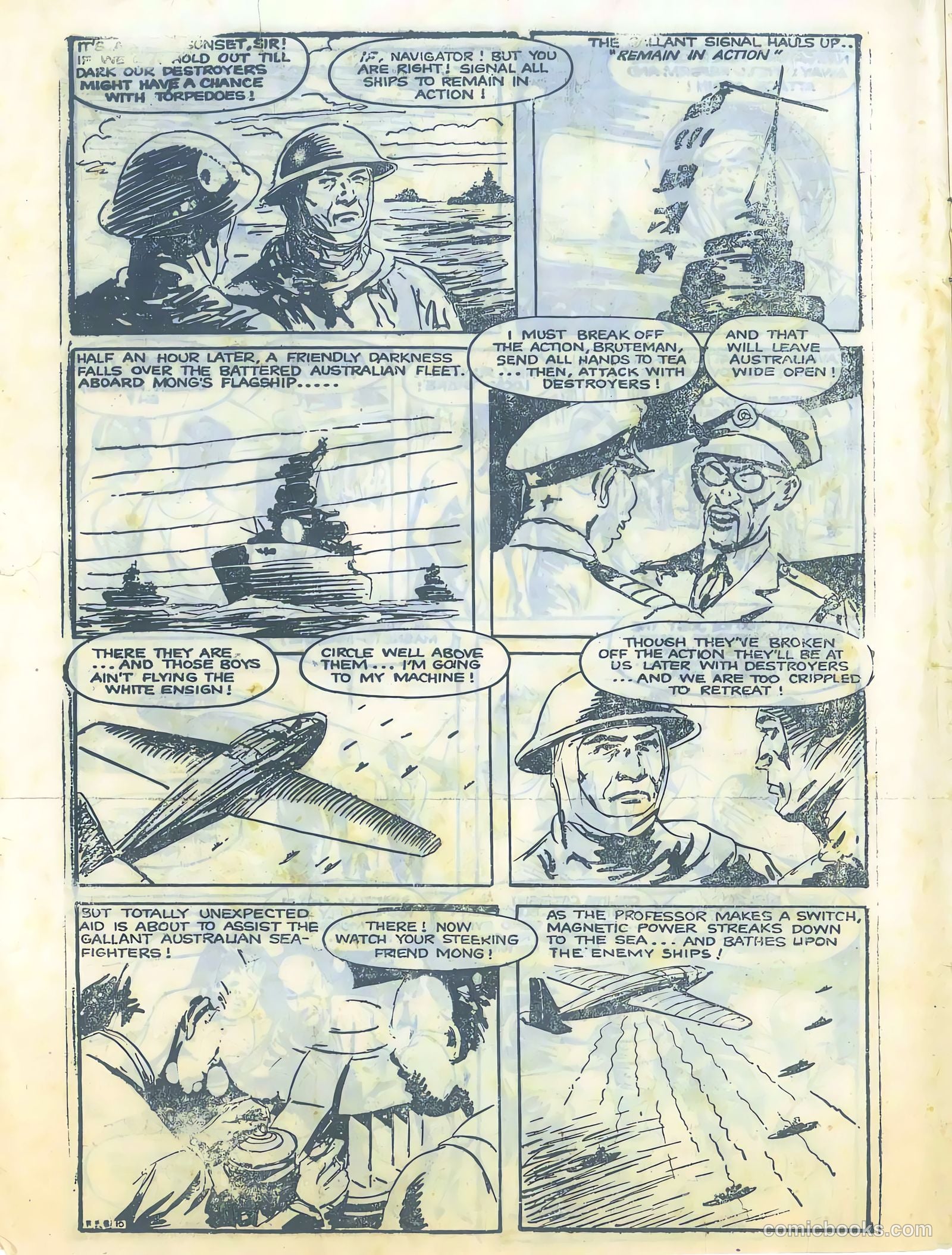 "Punch" Perkins of the Fighting Fleet #5 — page 8 of 20