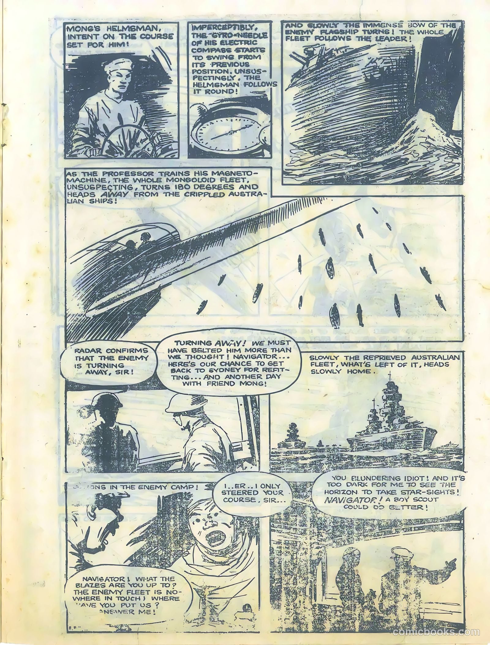 "Punch" Perkins of the Fighting Fleet #5 — page 9 of 20