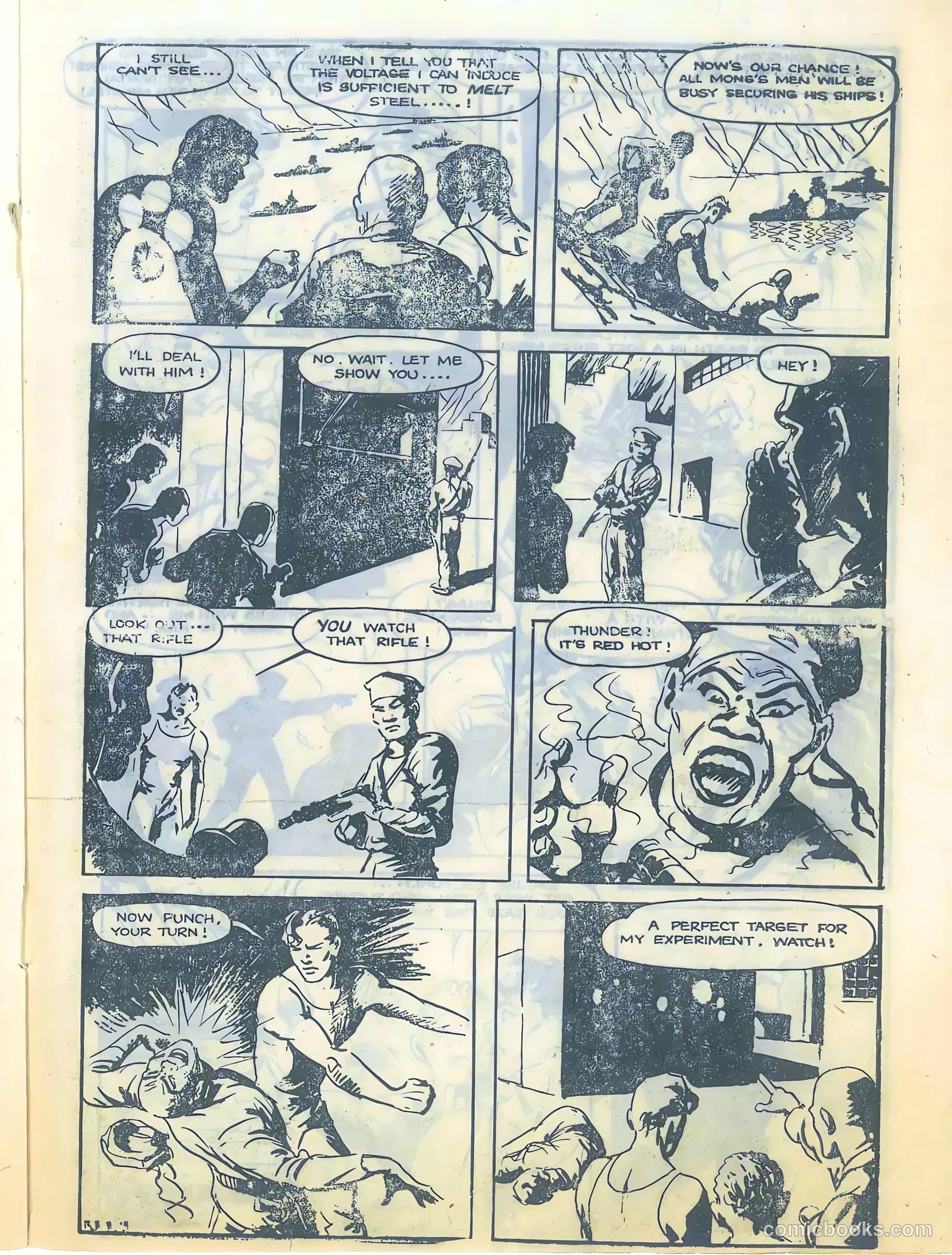 "Punch" Perkins of the Fighting Fleet #5 — page 13 of 20