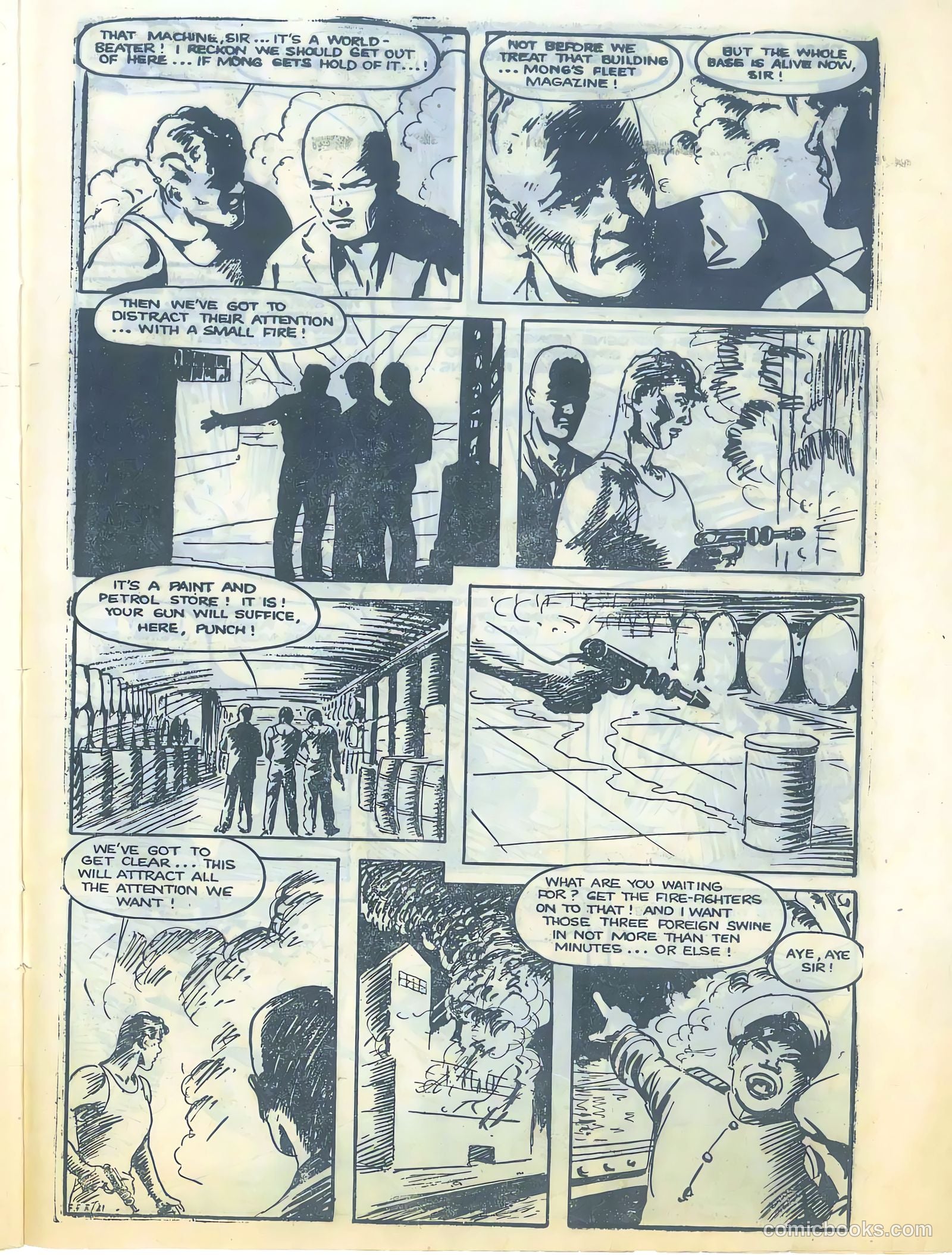 "Punch" Perkins of the Fighting Fleet #5 — page 17 of 20