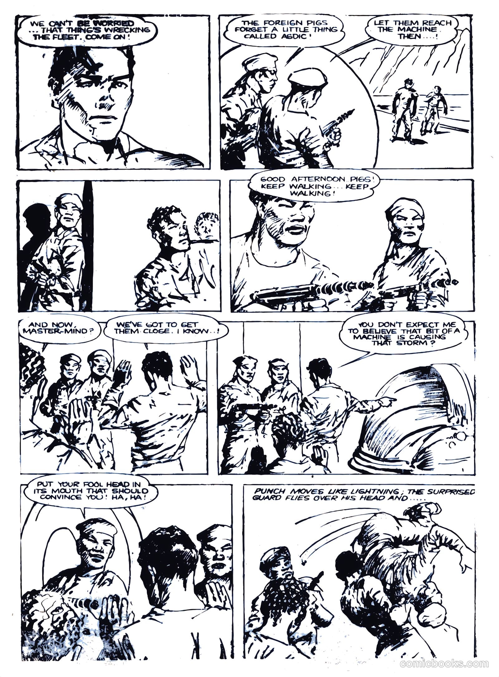 "Punch" Perkins of the Fighting Fleet #7 — page 8 of 18