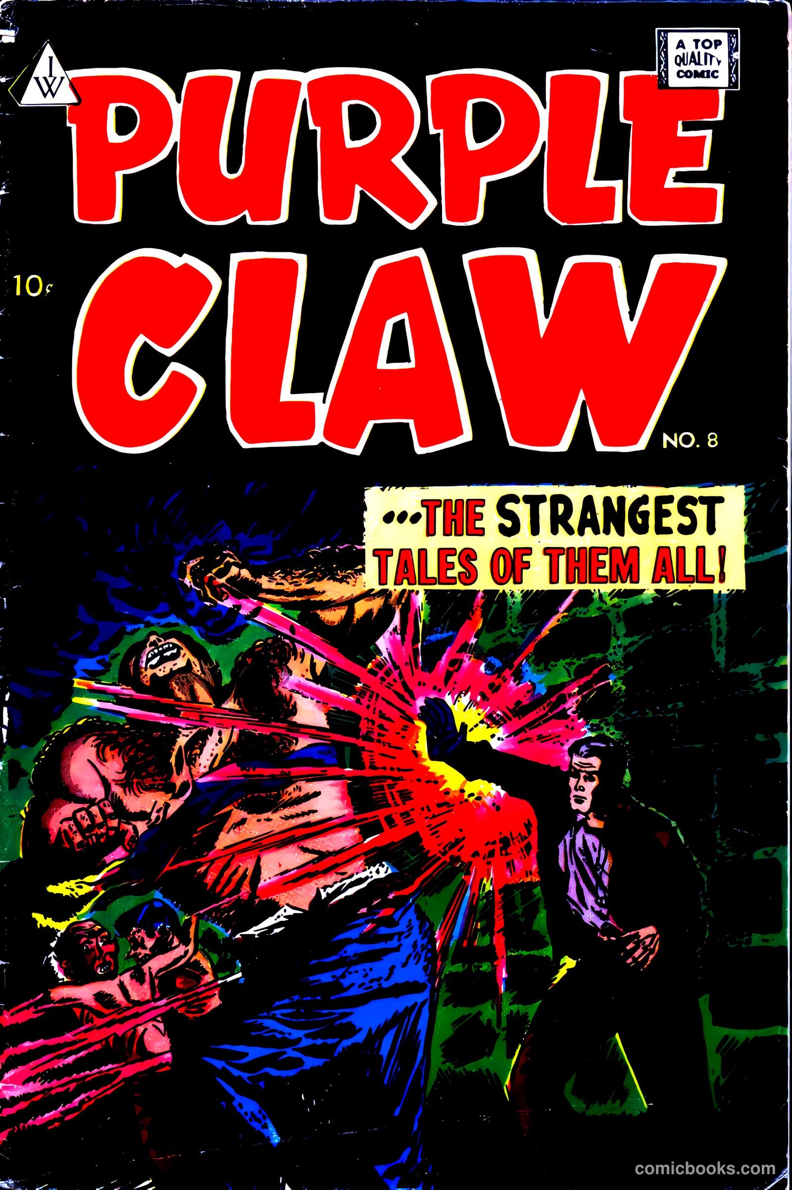 Purple Claw #8 — page 1 of 36