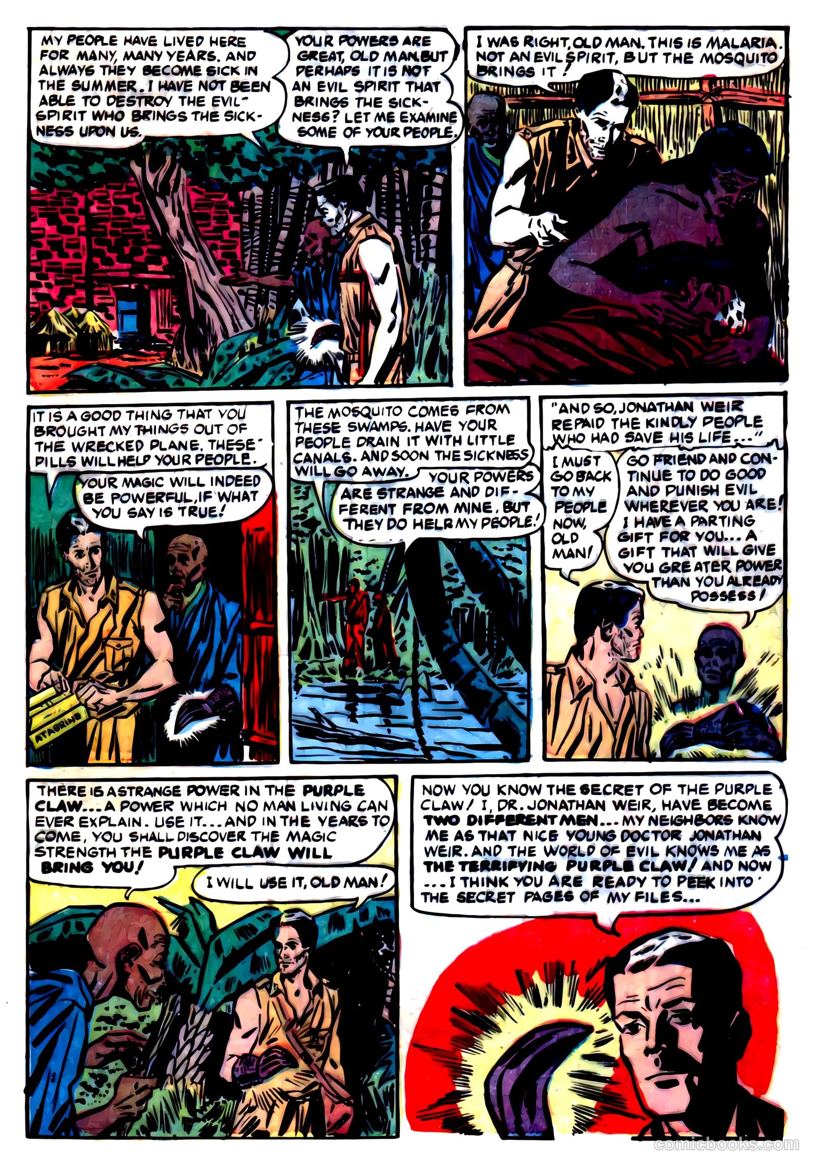 Purple Claw #8 — page 5 of 36