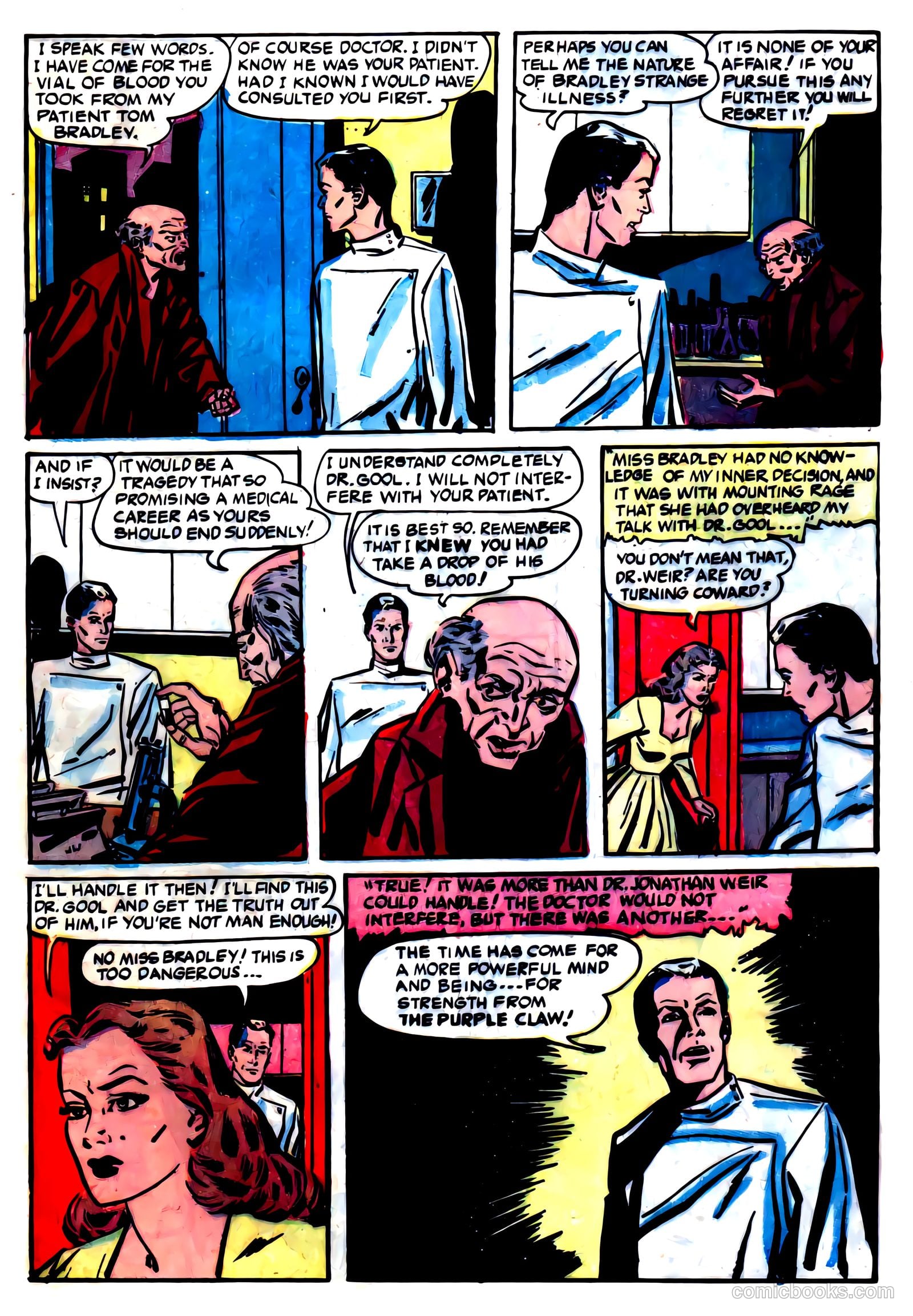 Purple Claw #8 — page 9 of 36