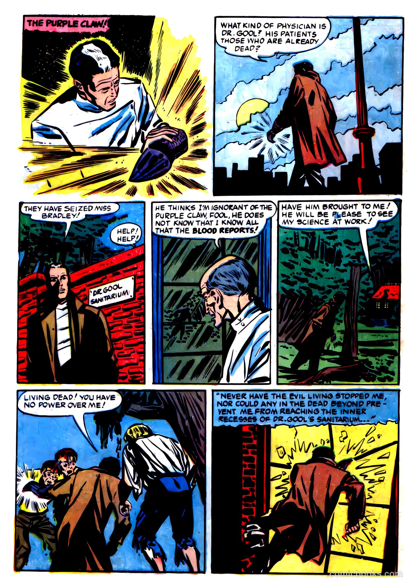 Purple Claw #8 — page 10 of 36
