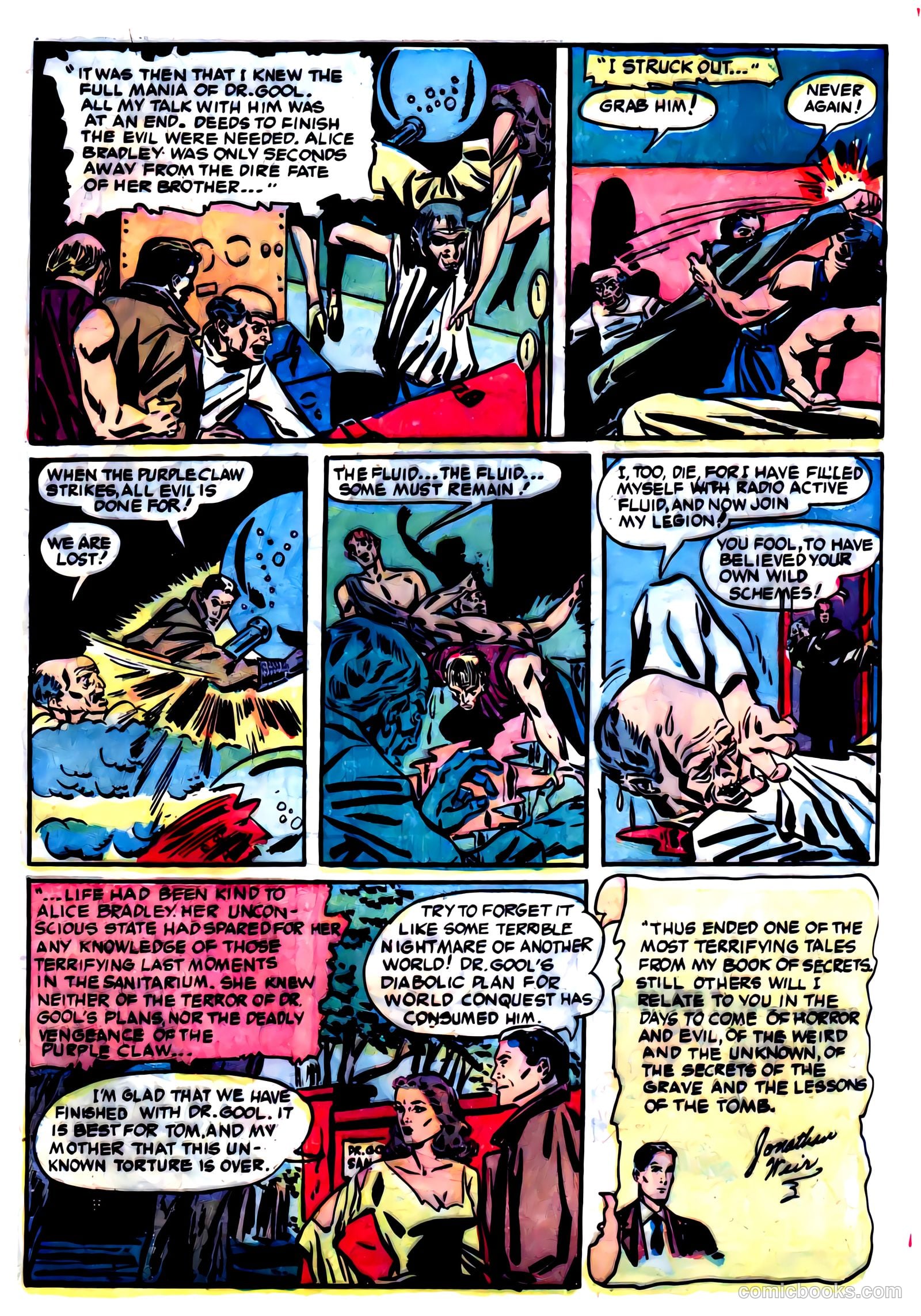 Purple Claw #8 — page 13 of 36