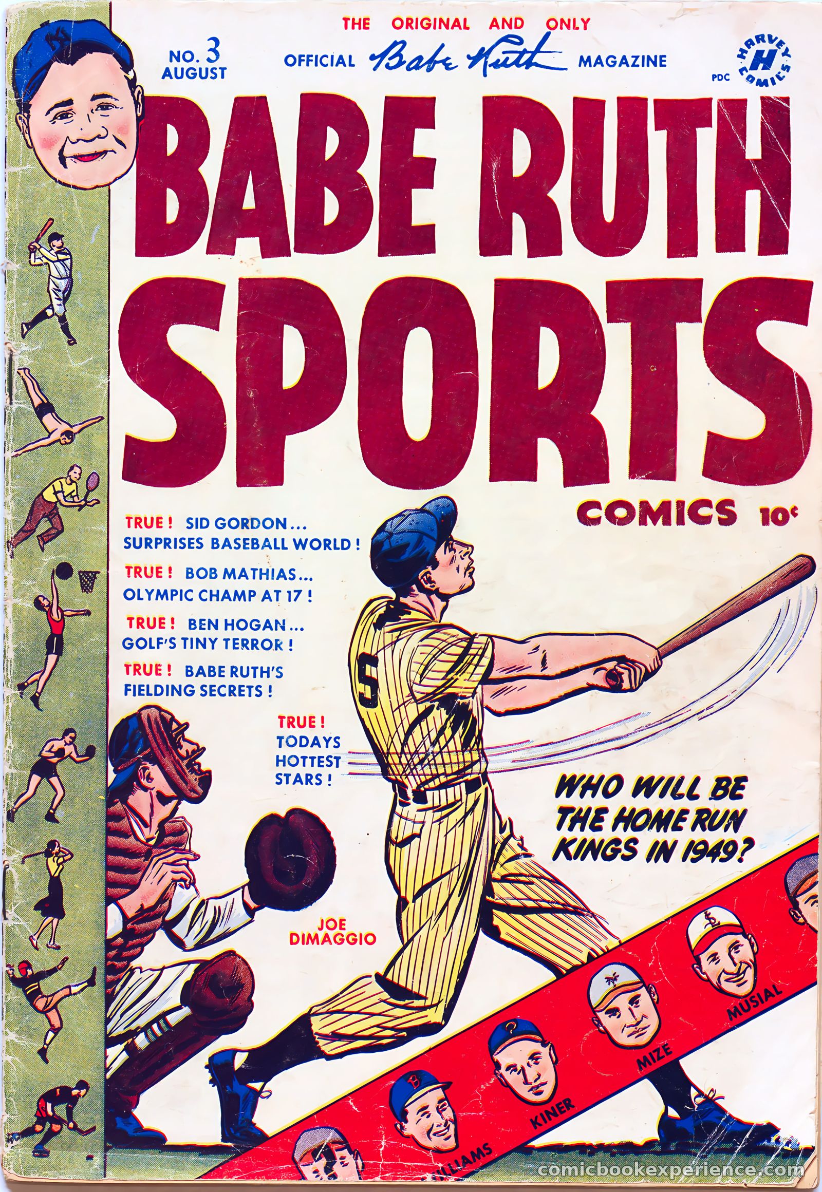 Babe Ruth Sports Comics #3 — page 1 of 36
