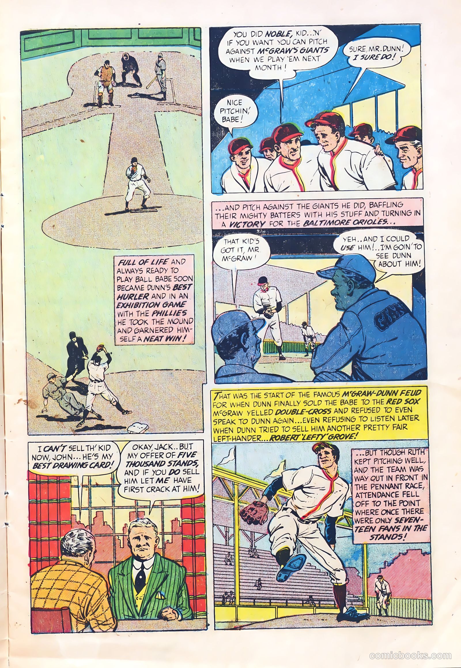 Babe Ruth Sports Comics #3 — page 7 of 36