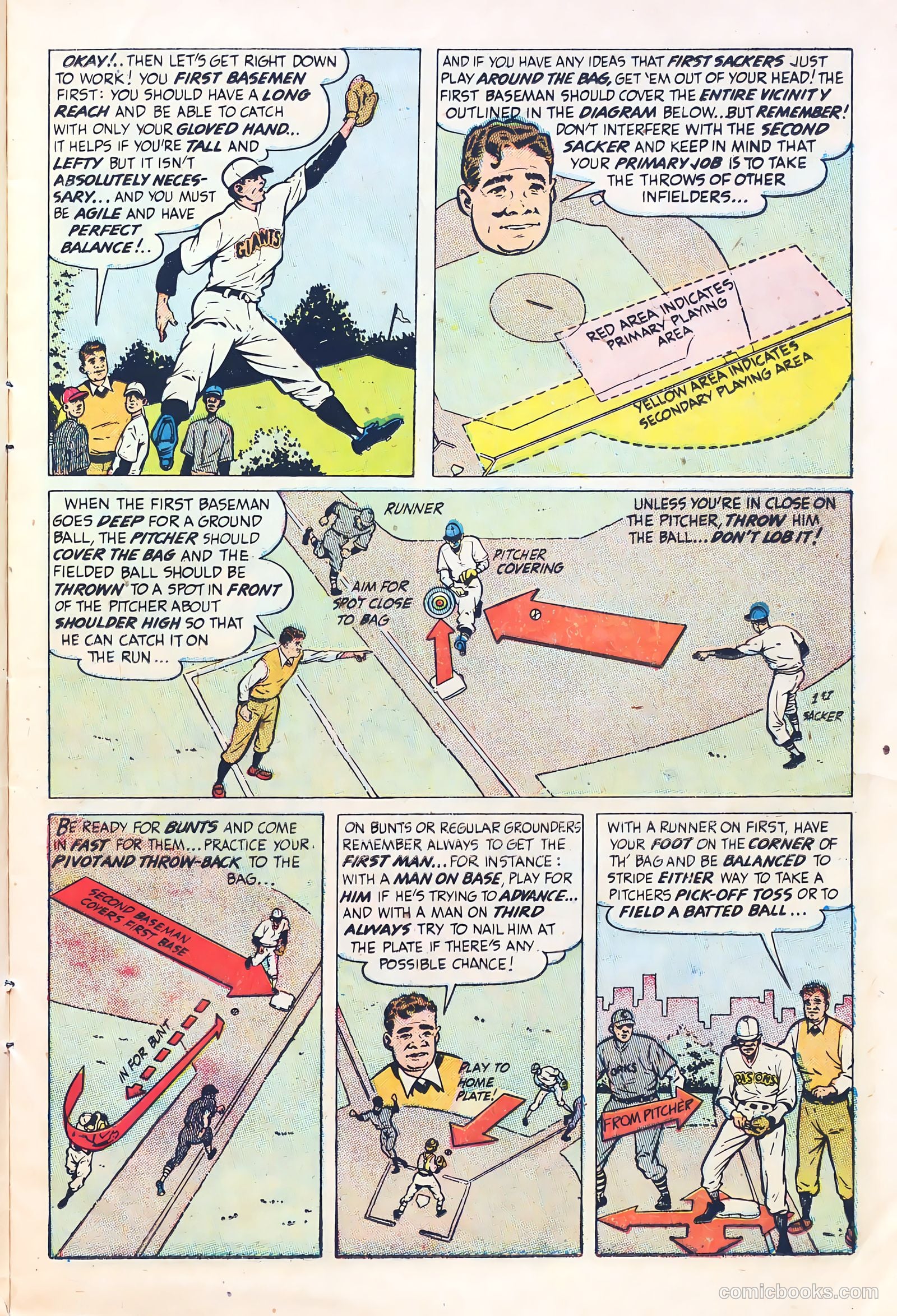 Babe Ruth Sports Comics #3 — page 11 of 36