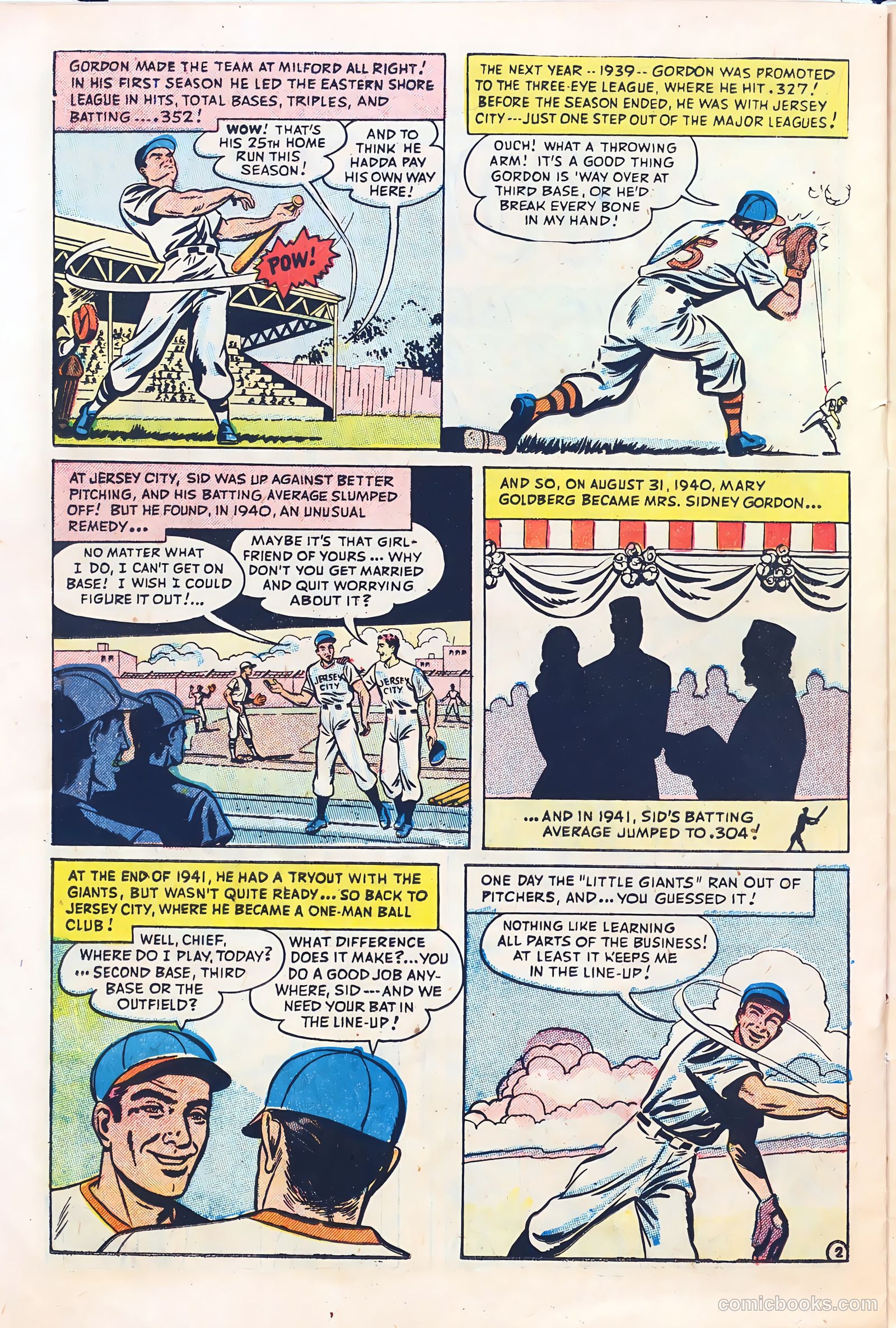 Babe Ruth Sports Comics #3 — page 21 of 36