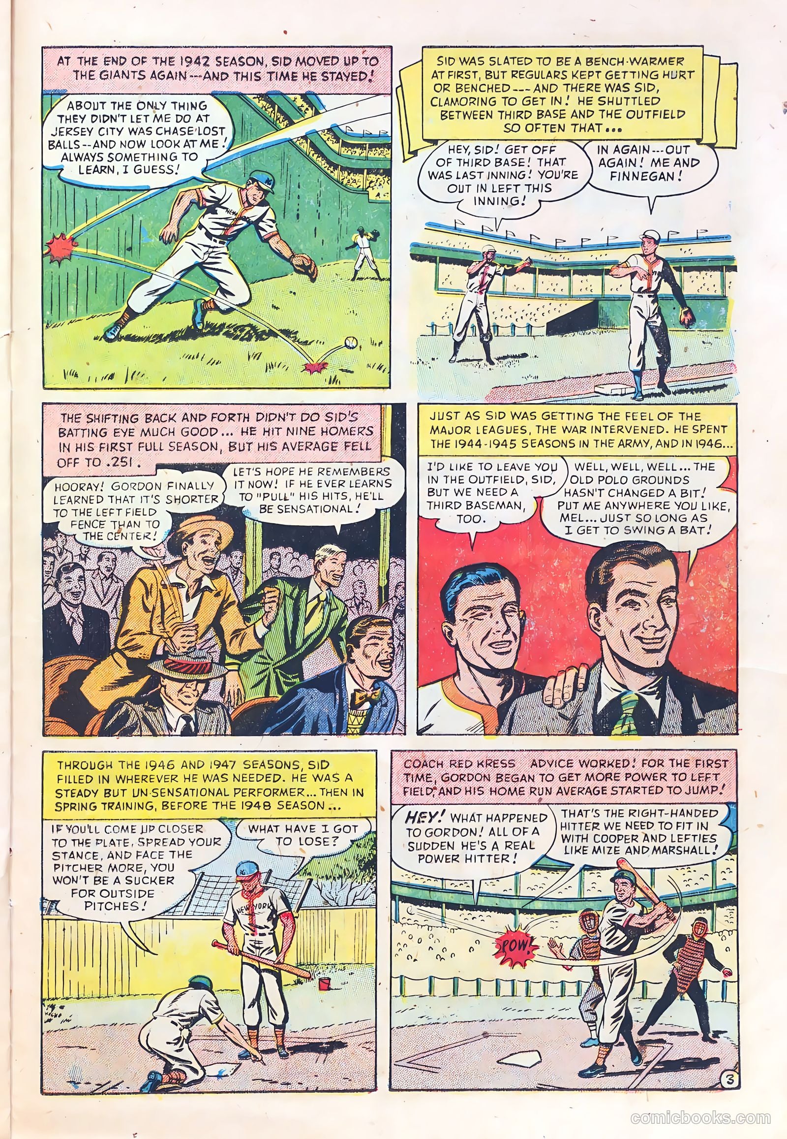 Babe Ruth Sports Comics #3 — page 22 of 36