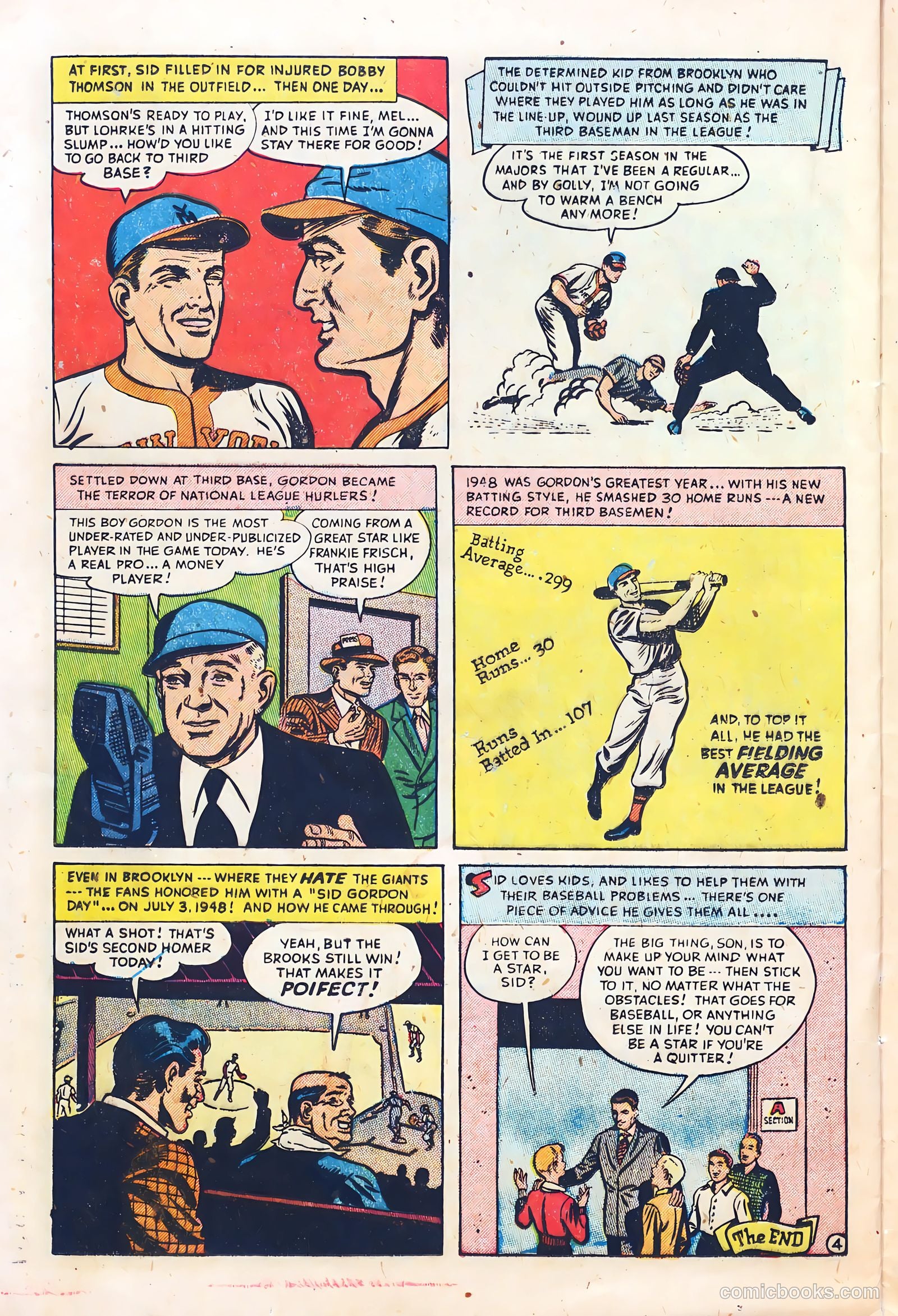 Babe Ruth Sports Comics #3 — page 23 of 36