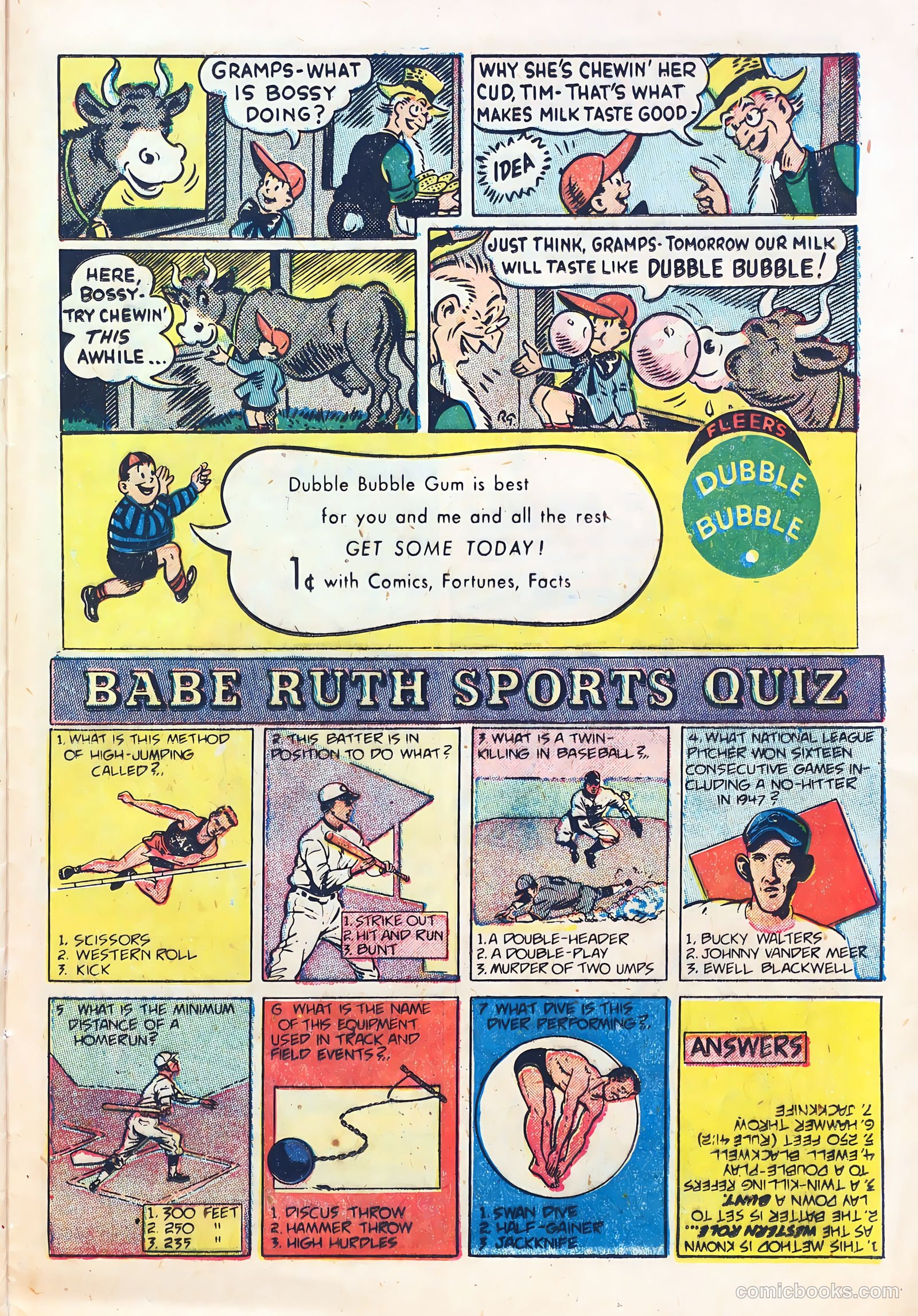 Babe Ruth Sports Comics #3 — page 24 of 36