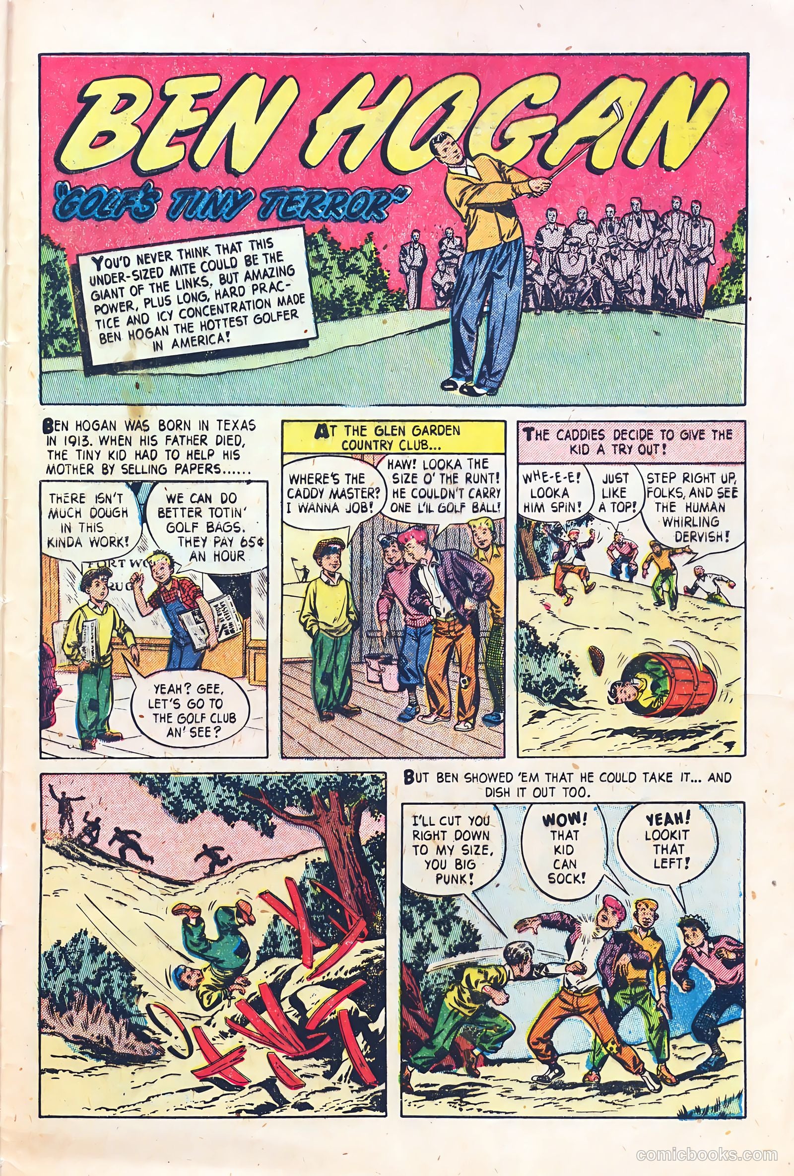 Babe Ruth Sports Comics #3 — page 28 of 36