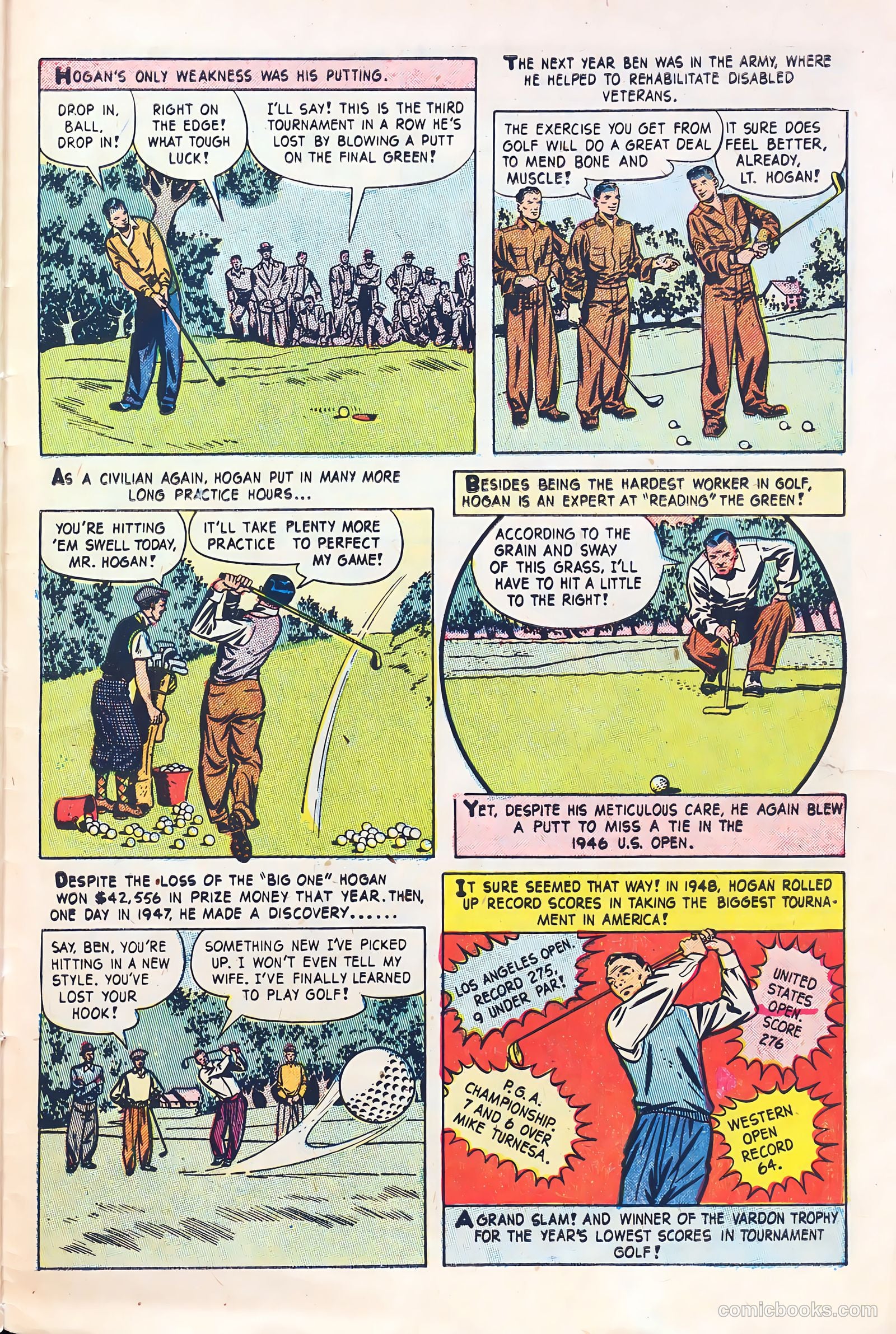 Babe Ruth Sports Comics #3 — page 30 of 36