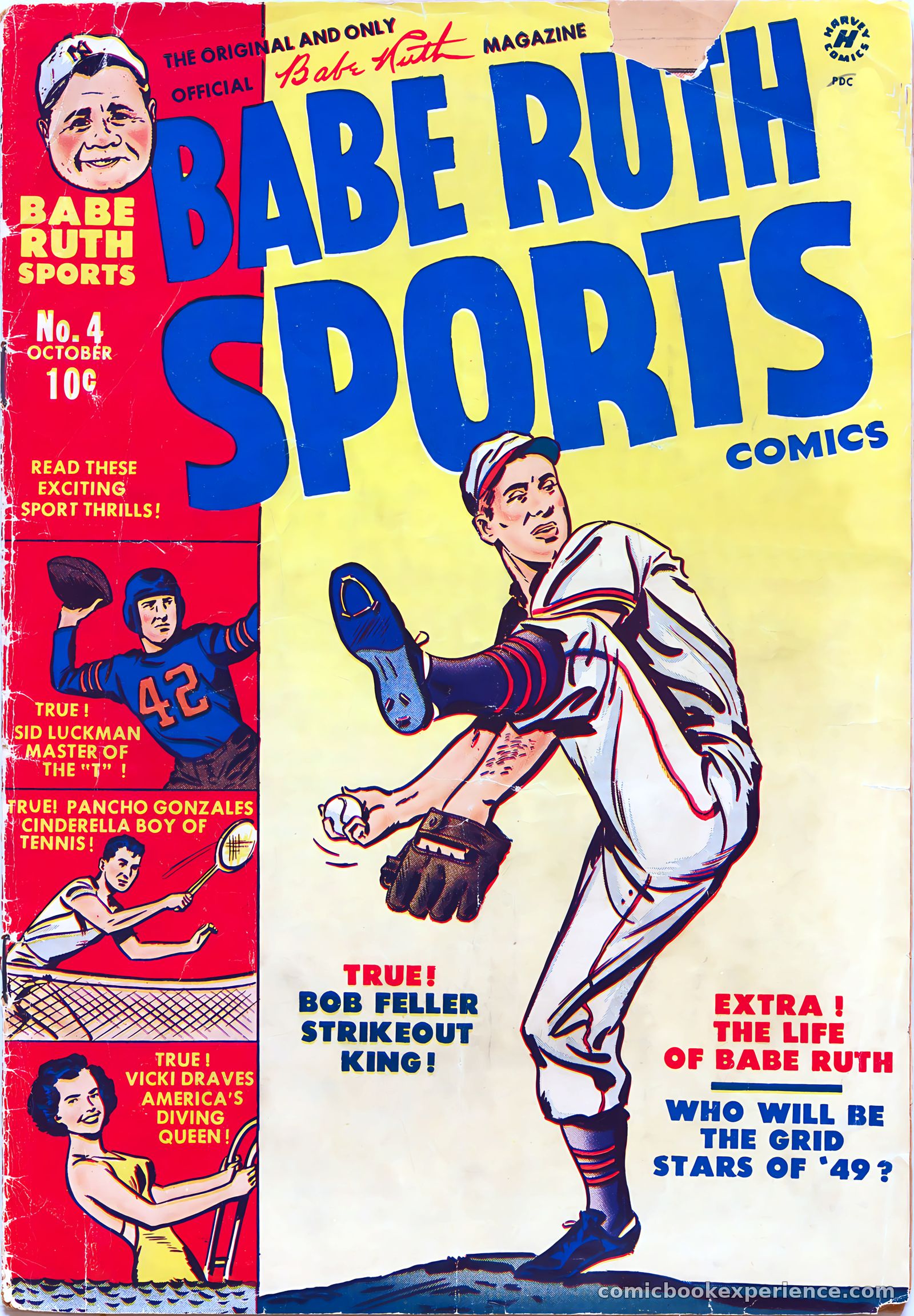 Babe Ruth Sports Comics #4 — page 1 of 32