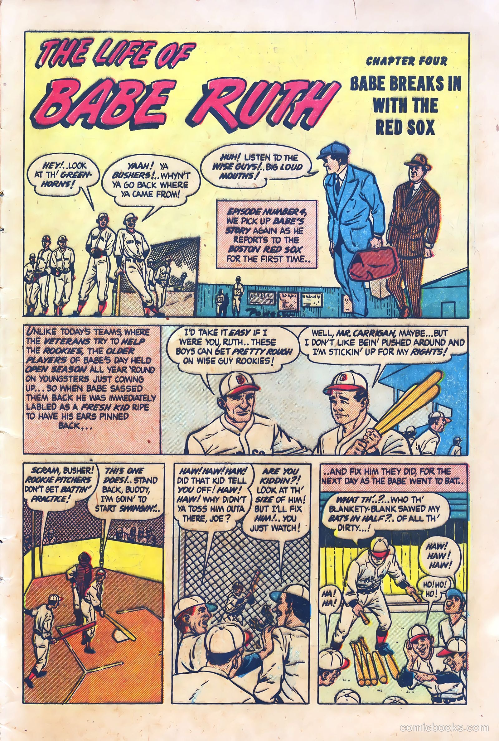 Babe Ruth Sports Comics #4 — page 5 of 32