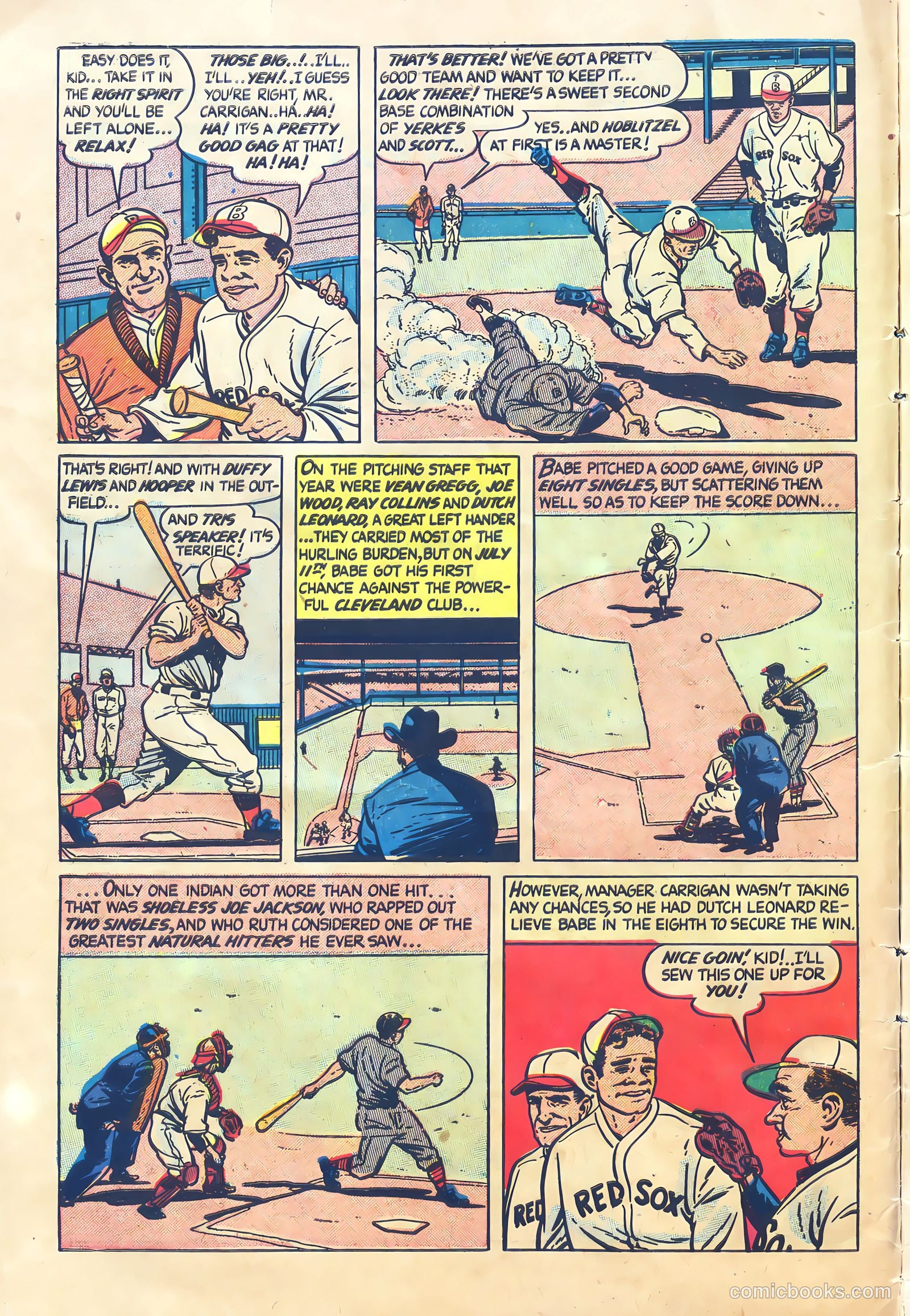 Babe Ruth Sports Comics #4 — page 6 of 32