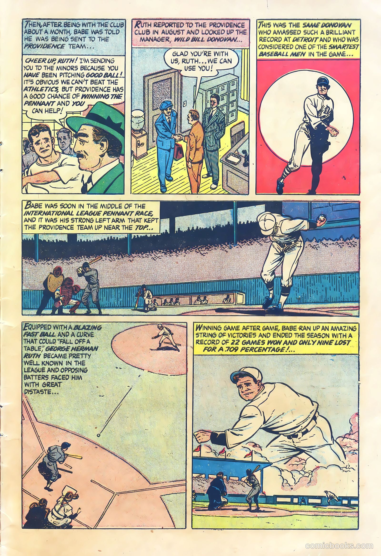 Babe Ruth Sports Comics #4 — page 7 of 32