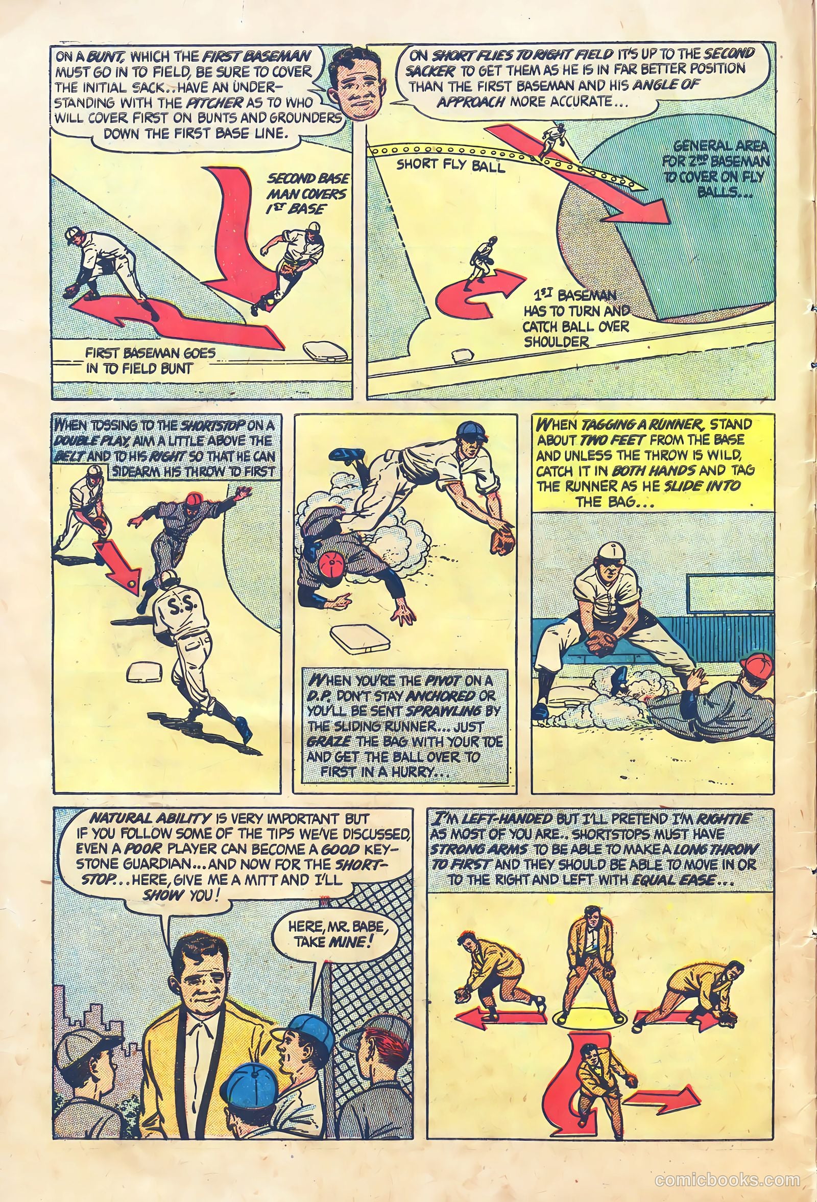 Babe Ruth Sports Comics #4 — page 10 of 32