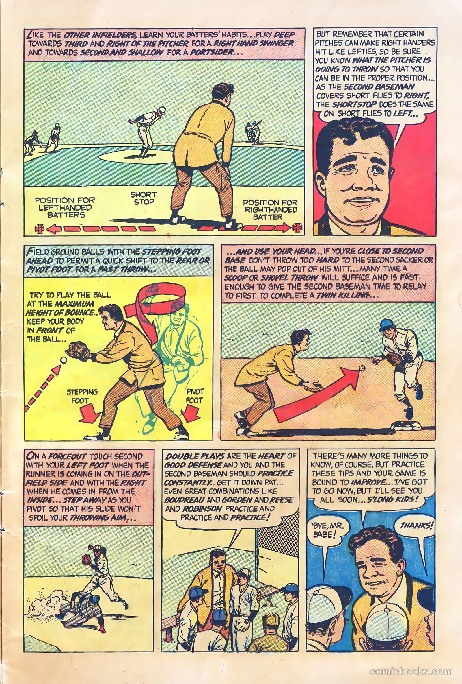 Babe Ruth Sports Comics #4 — page 11 of 32