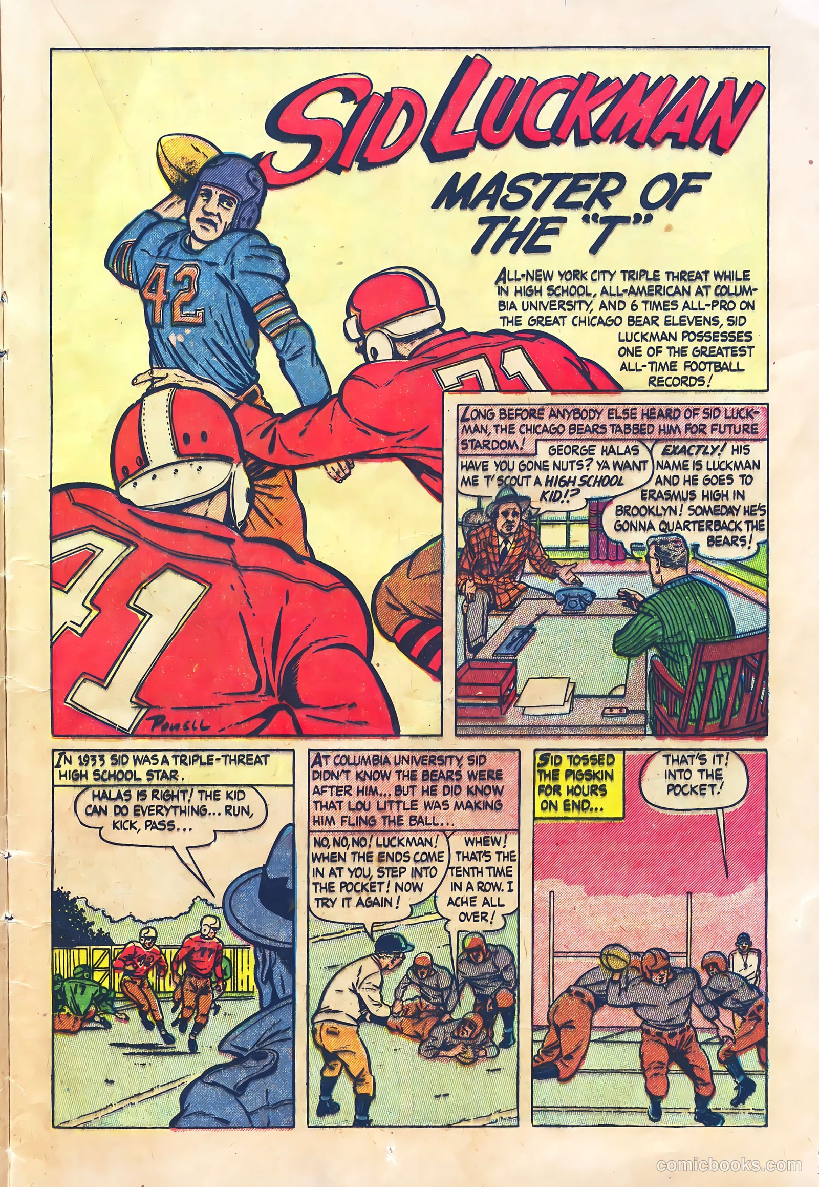 Babe Ruth Sports Comics #4 — page 13 of 32