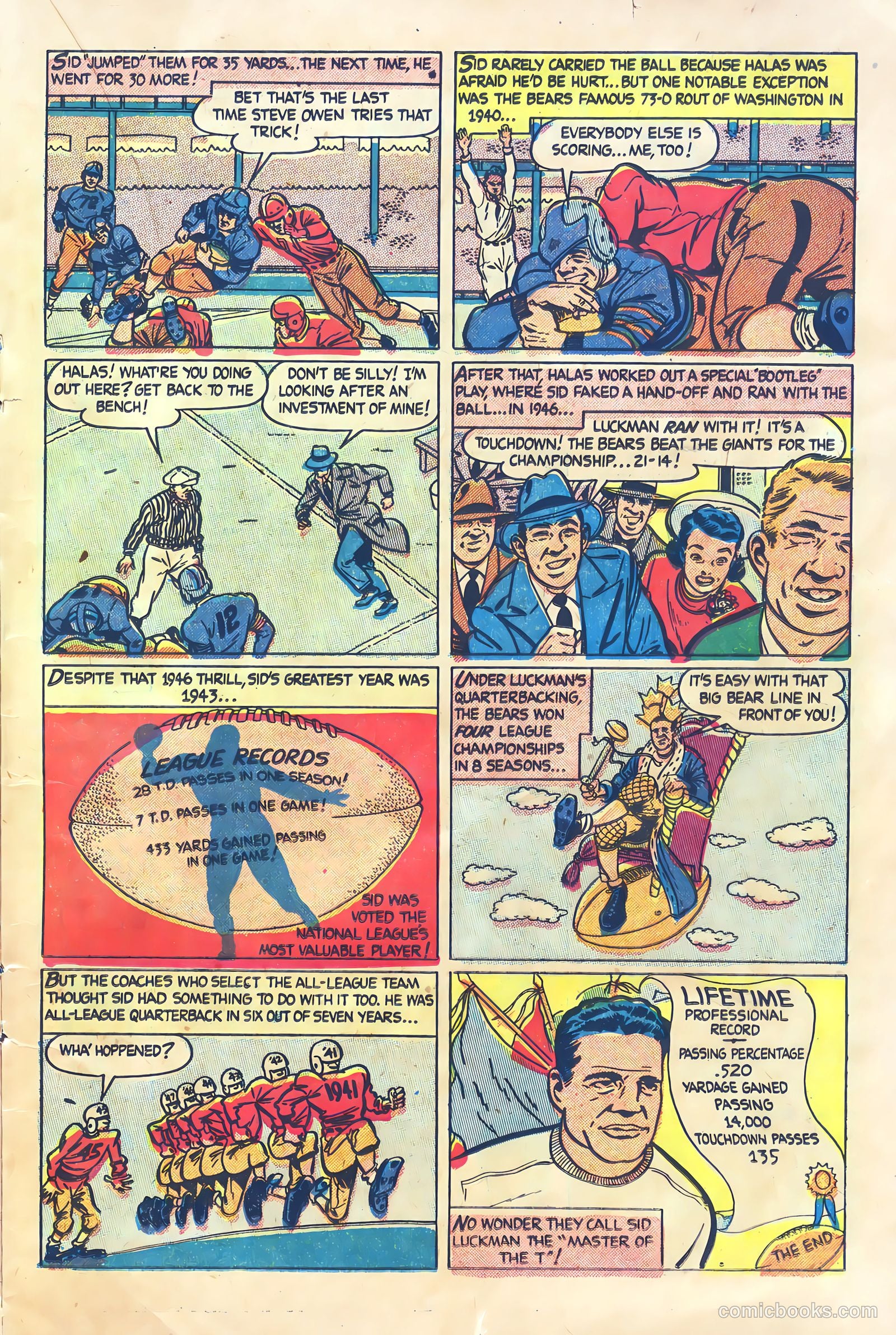 Babe Ruth Sports Comics #4 — page 15 of 32