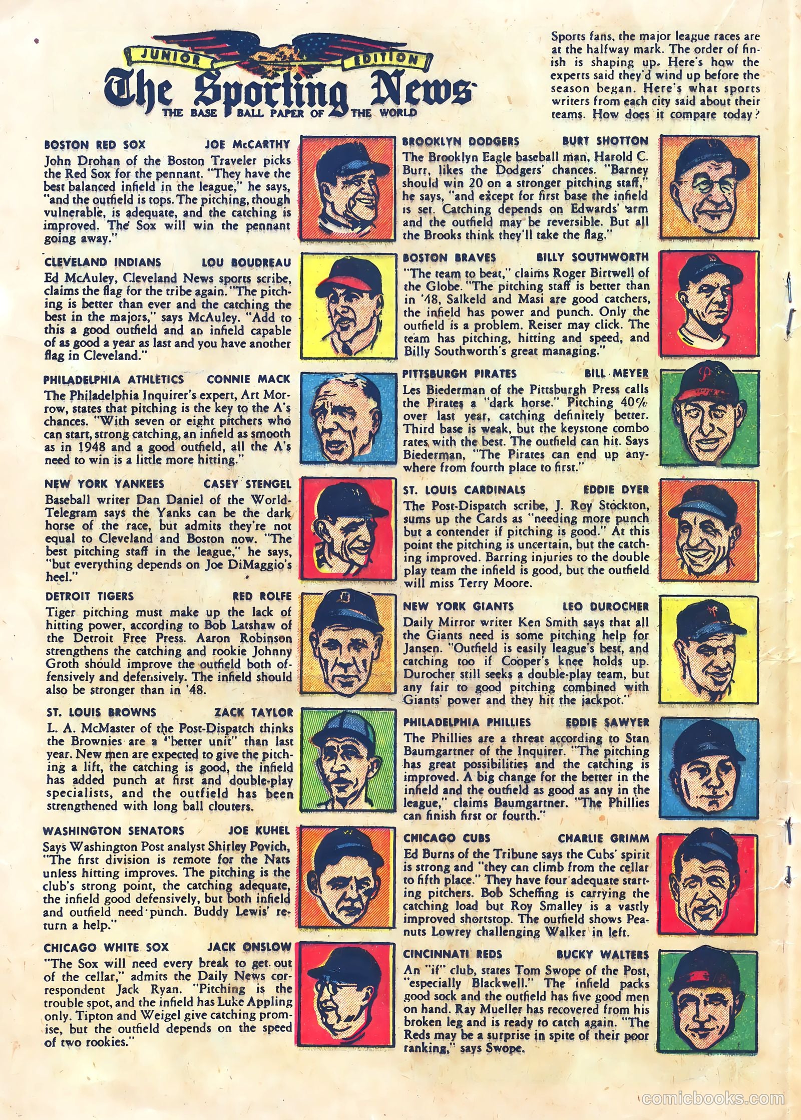 Babe Ruth Sports Comics #4 — page 16 of 32